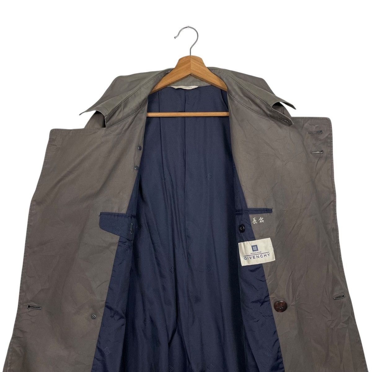 Givenchy Givenchy Monsieur Double Breasted Trench Coat Size US M / EU 48-50 / 2 - 13 Thumbnail