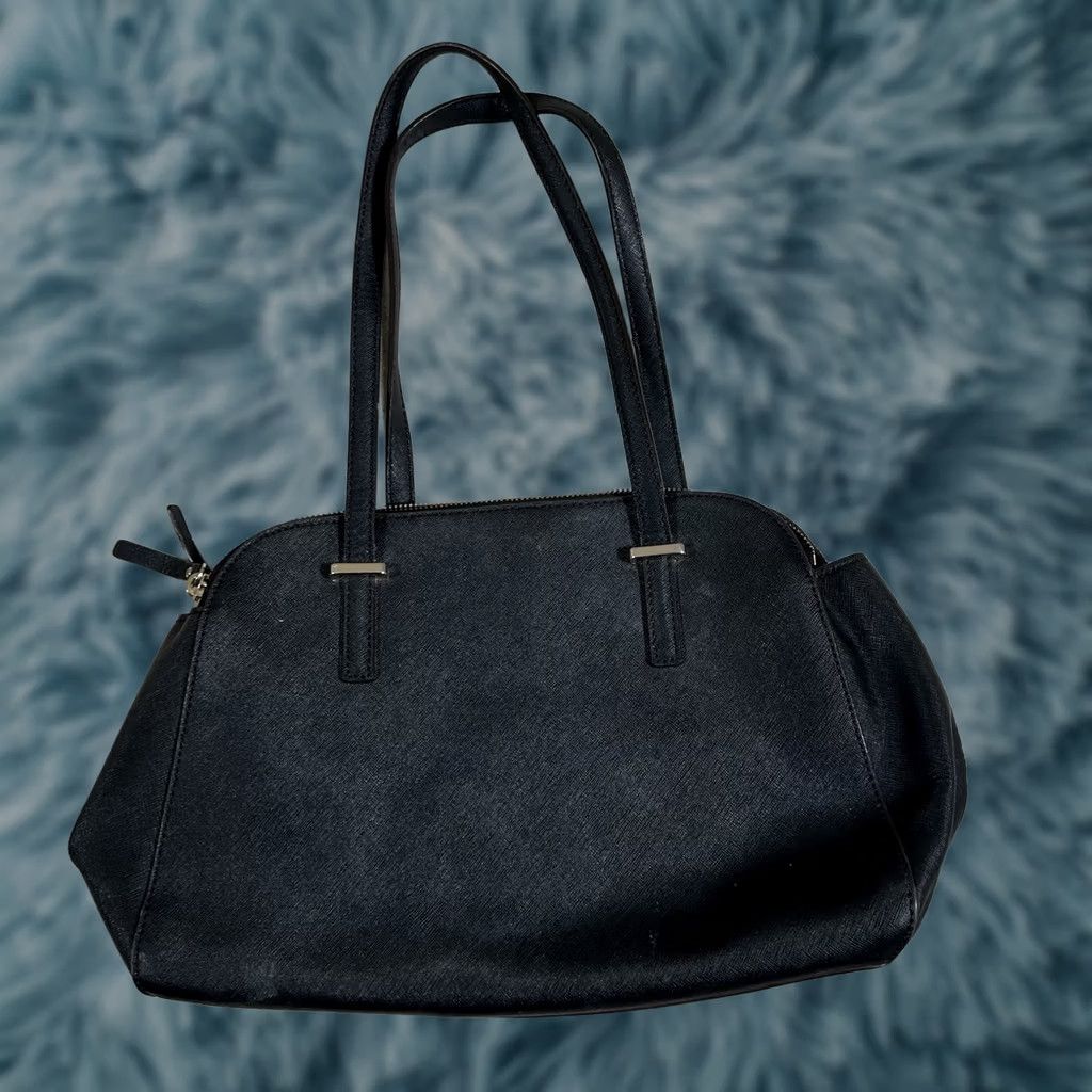 Vintage kate spade new york Cedar Street Elissa Leather Shoulder Bag Tote Purse Black Women Leather Shoulder Bag Women Kalcedar? Size ONE SIZE - 1 Thumbnail