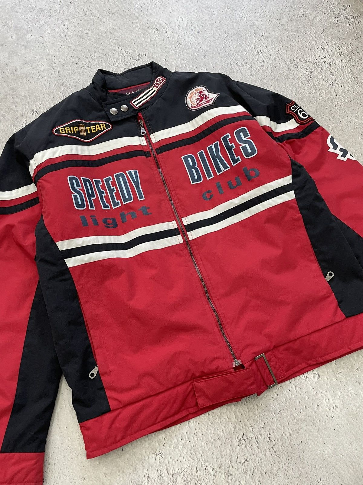 Harley Davidson Hype racing nylon marlboro style moto jacket y2k hype Size US XL / EU 56 / 4 - 3 Thumbnail