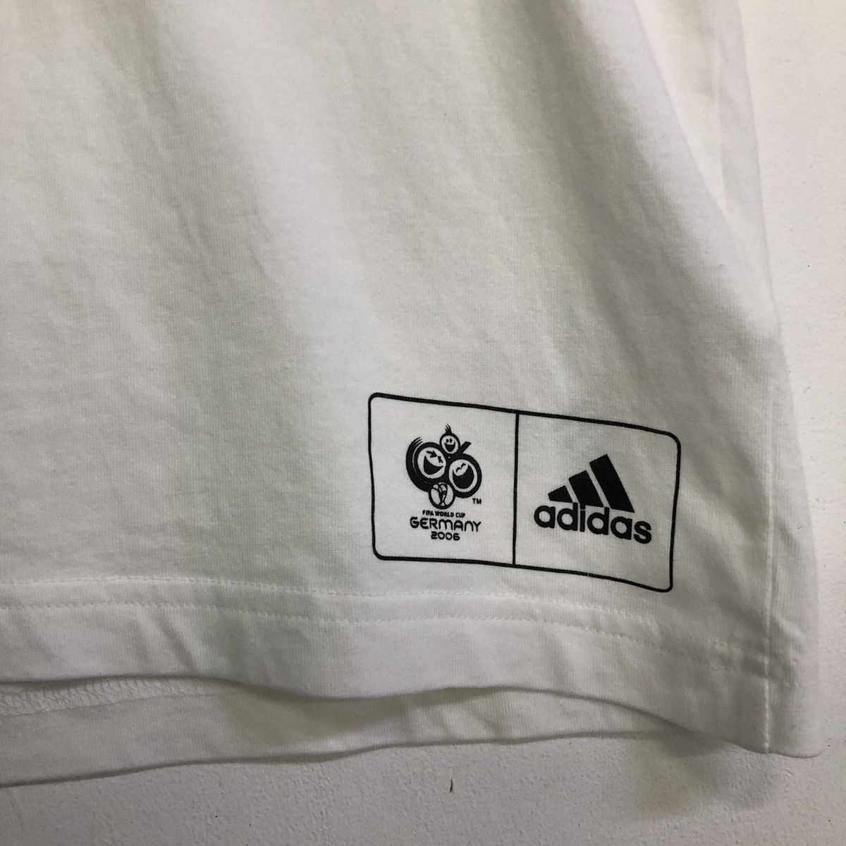 Adidas Vintage 06 Adidas Germany FIFA World Cup Logo Grafiti Tshirt Size US M / EU 48-50 / 2 - 6 Thumbnail