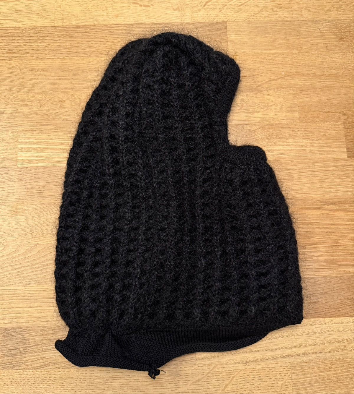 Givenchy Givenchy Black Wool Horn Balaclava Size ONE SIZE - 4 Thumbnail