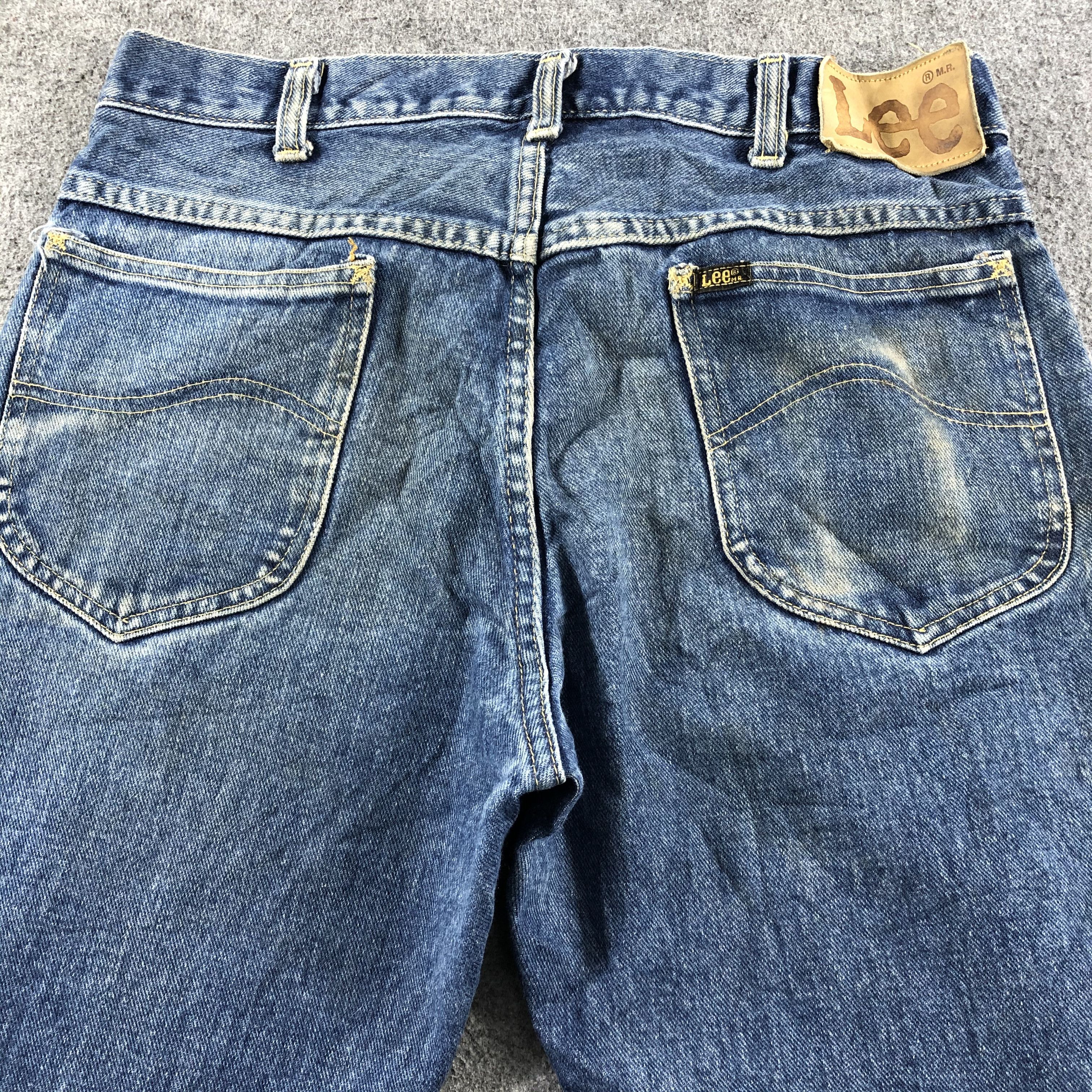 Lee Vintage Blue Wash Lee Jeans-J2678 Size US 31 - 4 Thumbnail