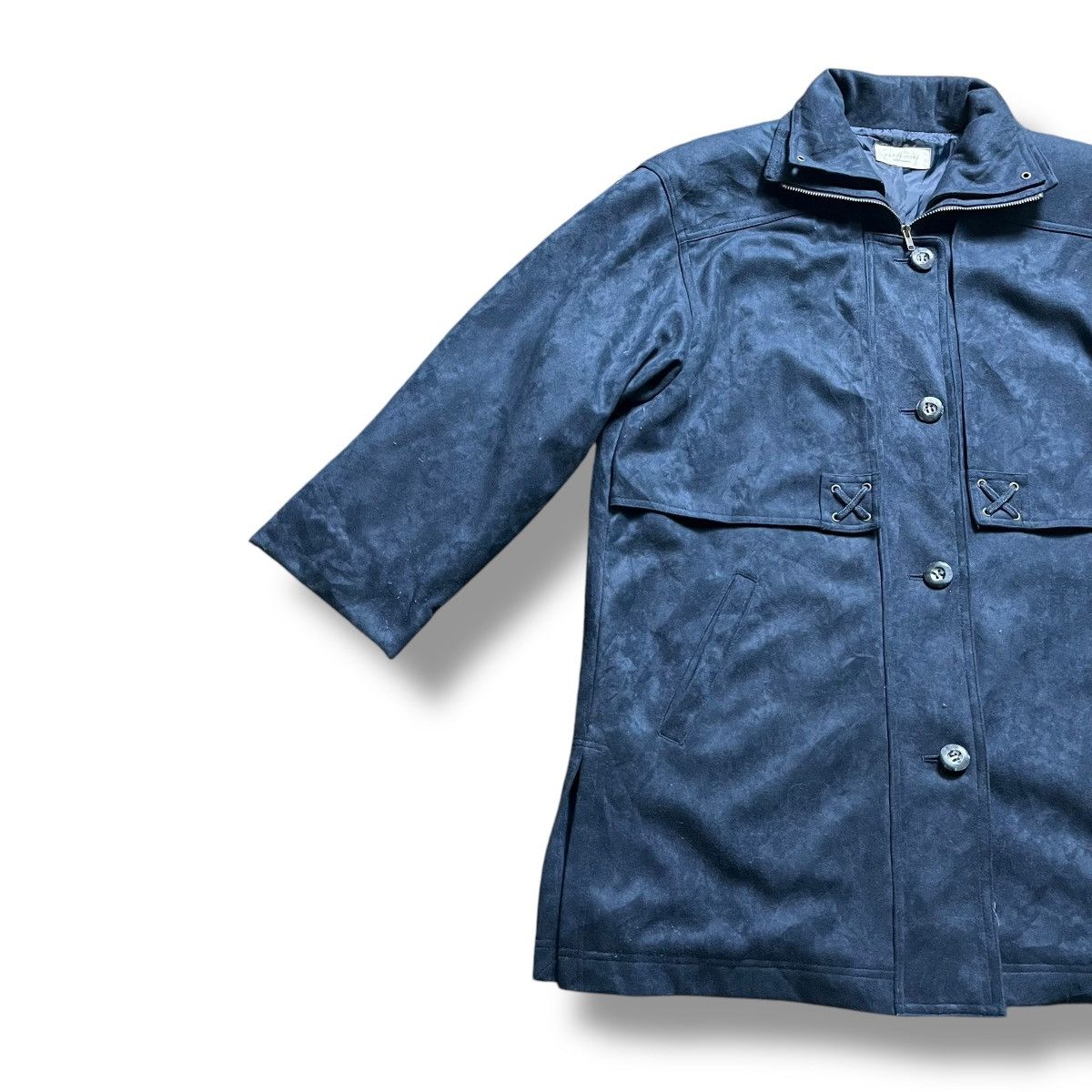 If Six Was Nine × Japanese Brand × Le Grande Bleu (L.G.B.) OFFER🤝 JAPANESE BRAND VINGT MIEL POUR FEMMES SUEDE JACKET Size US M / EU 48-50 / 2 - 2 Thumbnail