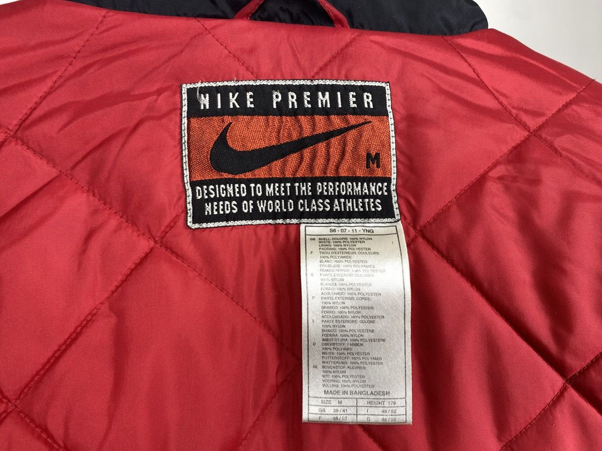 Nike Nike Vintage Big Logo Jacket Light Puffer 90's Full Zip Size US M / EU 48-50 / 2 - 8 Thumbnail