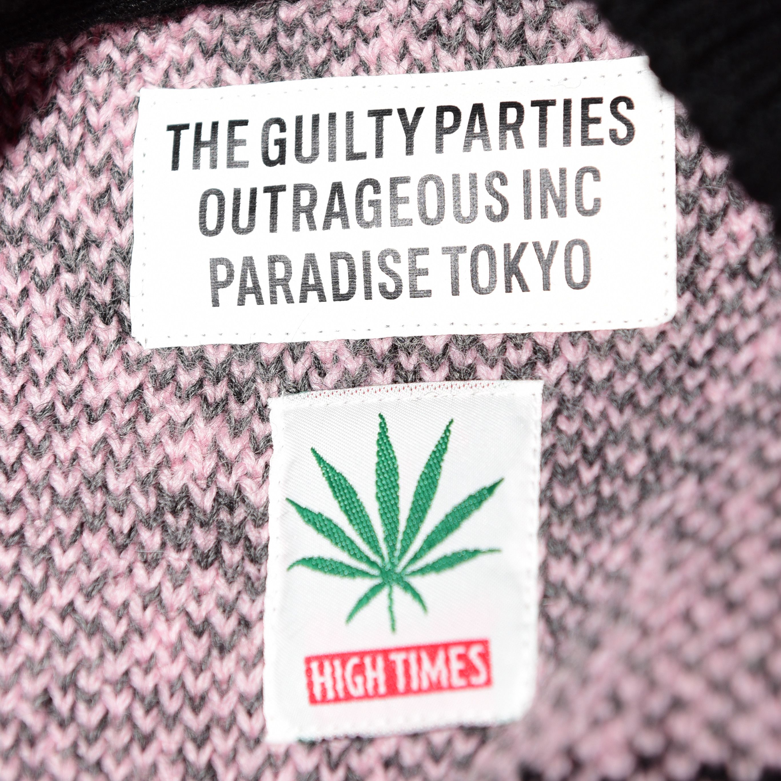 Wacko Maria Wacko Maria Guilty Parties x High Times Wool Knit Sweater Size US XXL / EU 58 / 5 - 3 Thumbnail