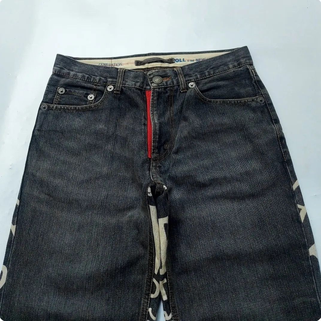 Designer × PPFM × Vintage Nice Design🔥Japanes Brand PPFM Anniversary 20Th Denim Pants Size US 32 / EU 48 - 4 Thumbnail