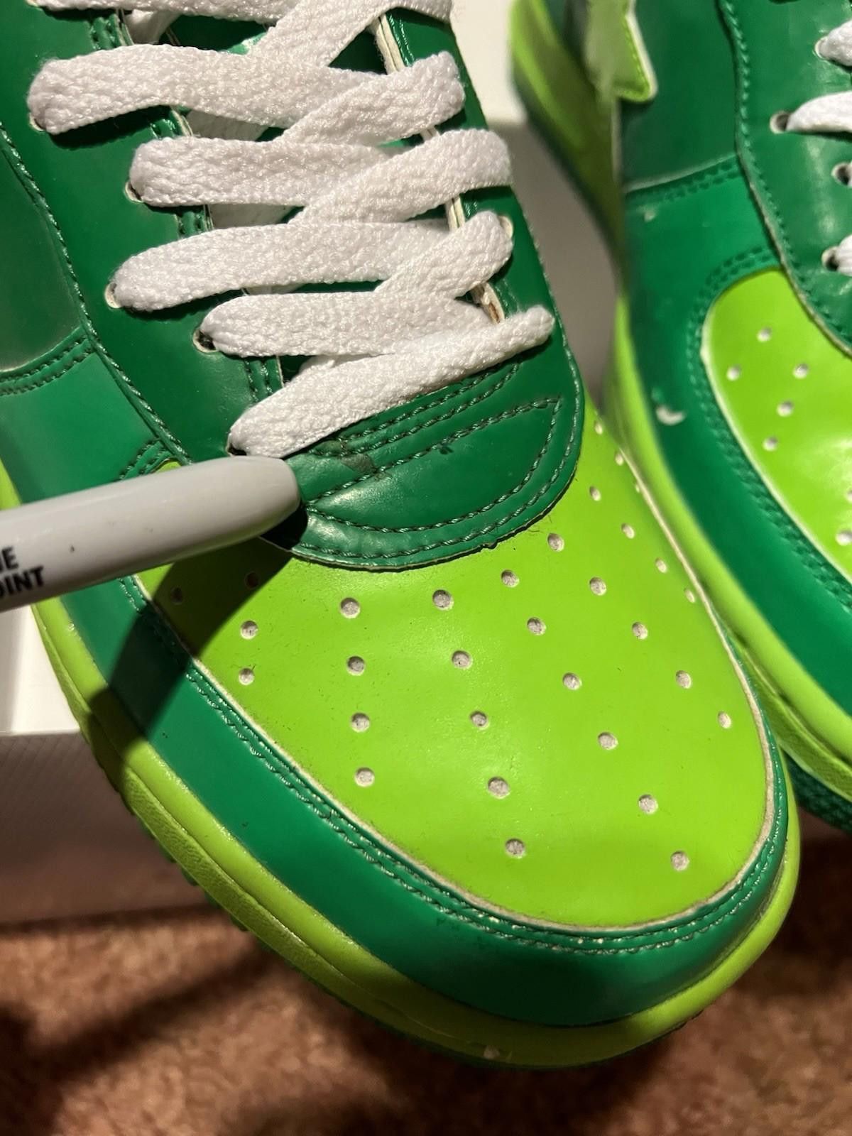 Bape A Bathing Ape Bapesta FS-001 Patent Leather #464 Size US 10 / EU 43 - 3 Thumbnail