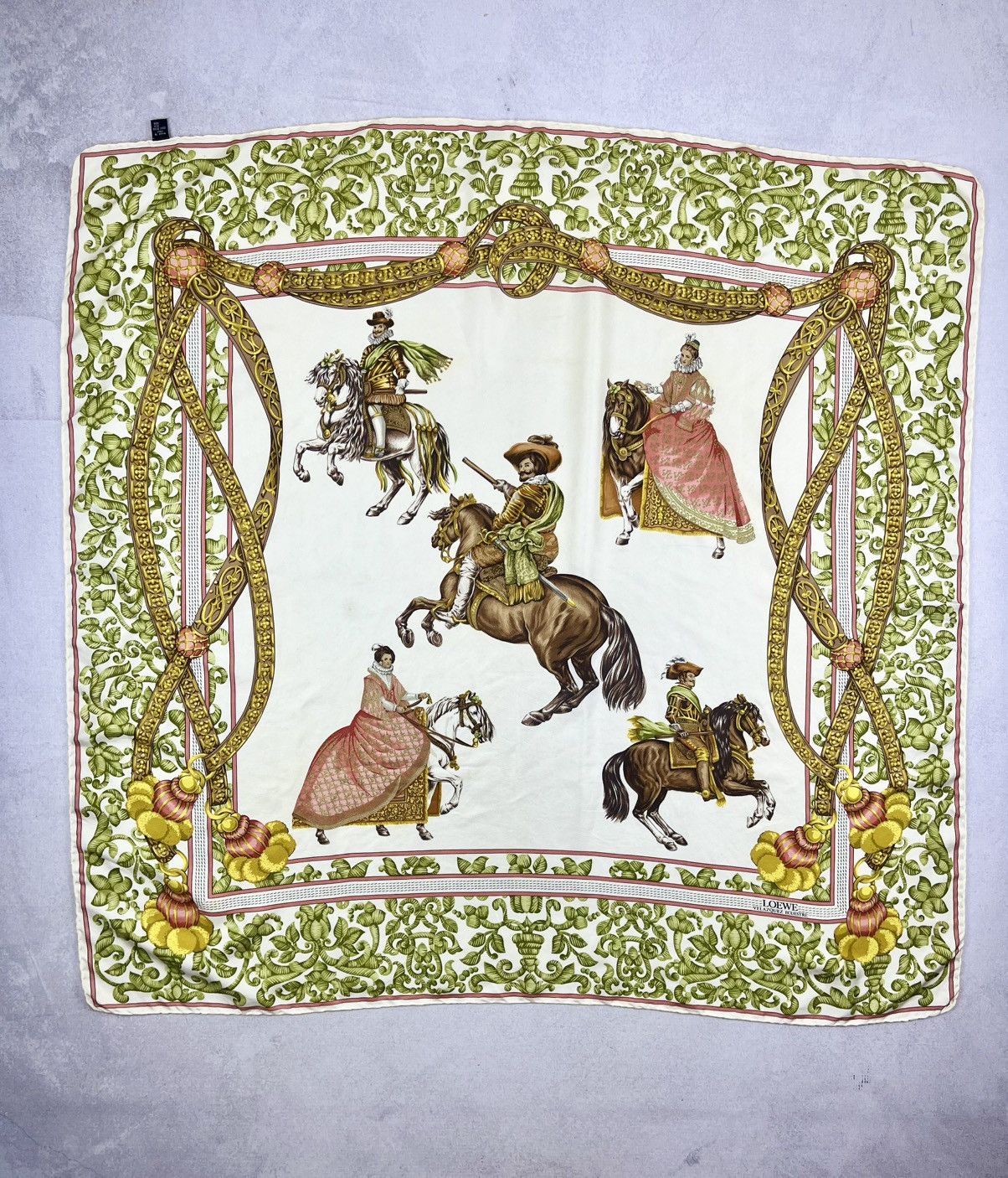 Loewe Loewe Velazquez Ecuestre Scarves Size ONE SIZE - 1 Thumbnail