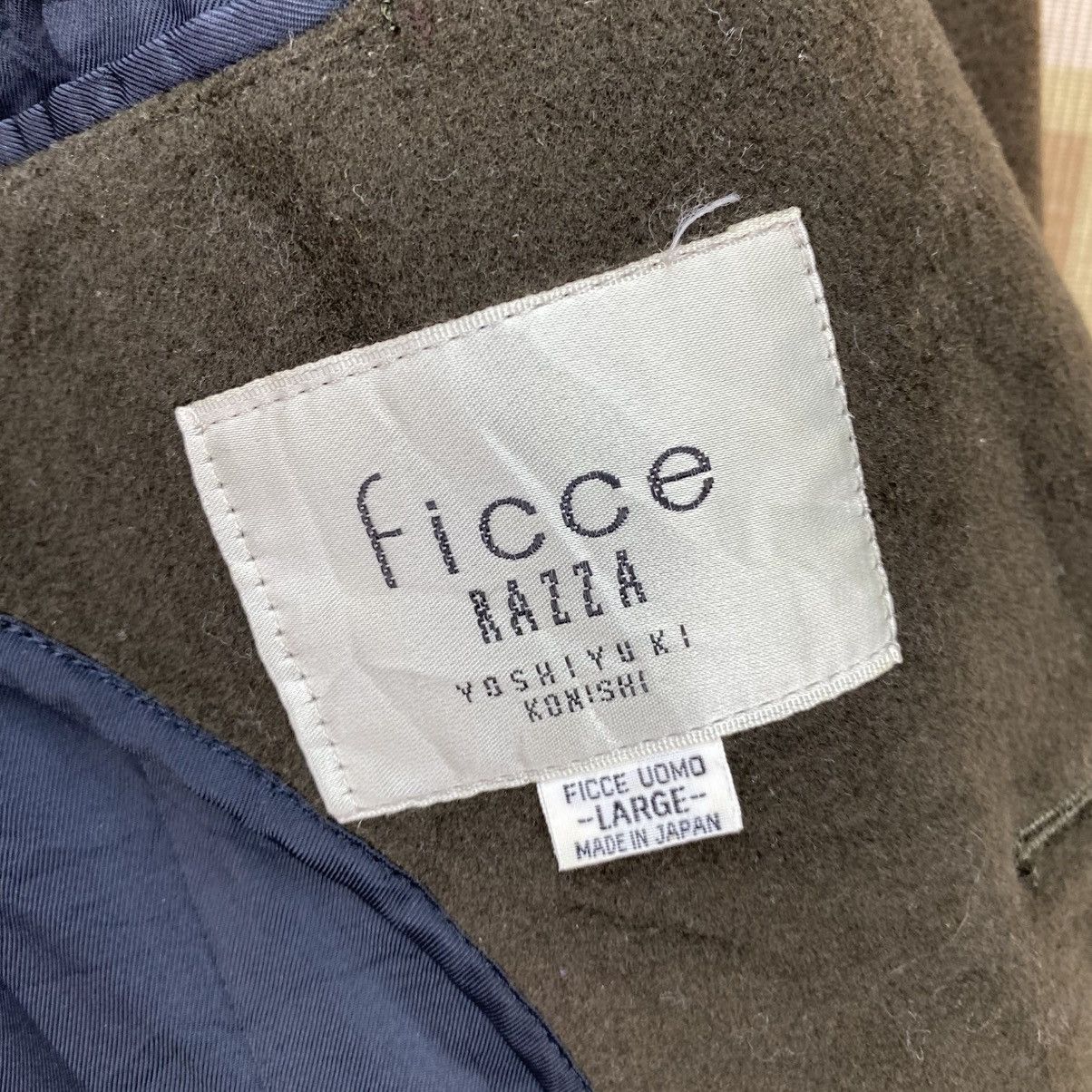 Issey Miyake 🫶vintage Ficce Uomo Long Coat Wool jackket Yoshiyuki Konishi Size US L / EU 52-54 / 3 - 5 Thumbnail
