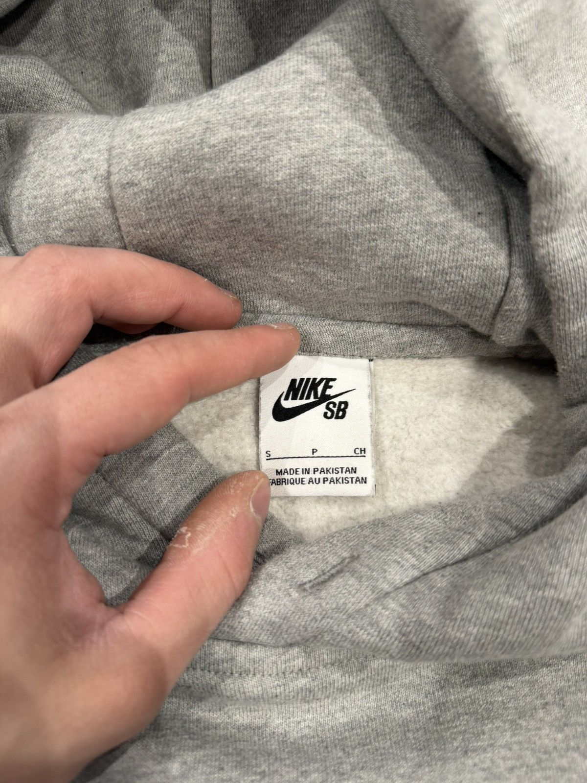 Nike Nike SB Essential Logo Hoodie Dark Grey Heather Size US S / EU 44-46 / 1 - 10 Thumbnail