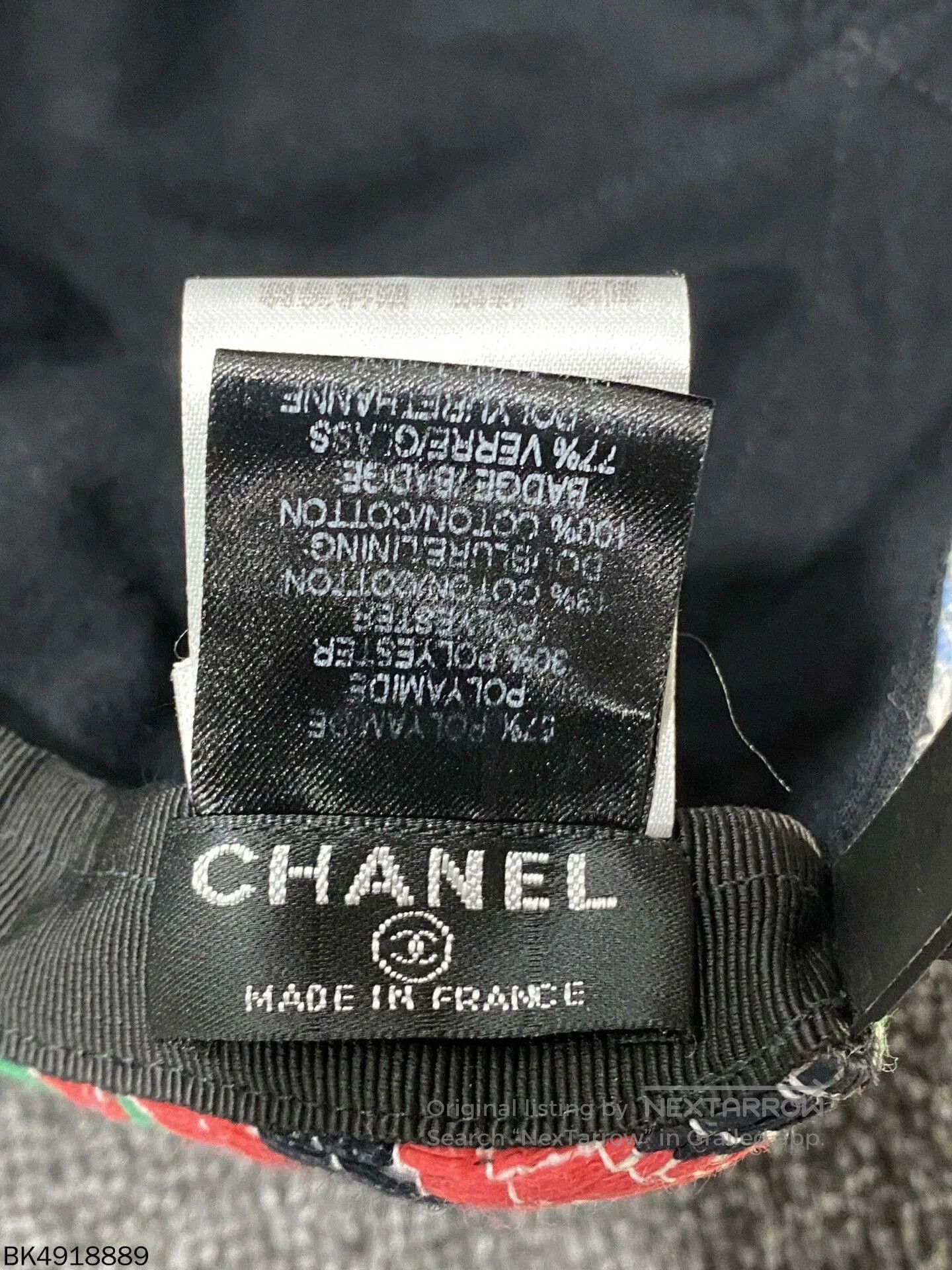 Chanel Chanel Runway Color Logo Baseball Cap. Size ONE SIZE - 6 Thumbnail