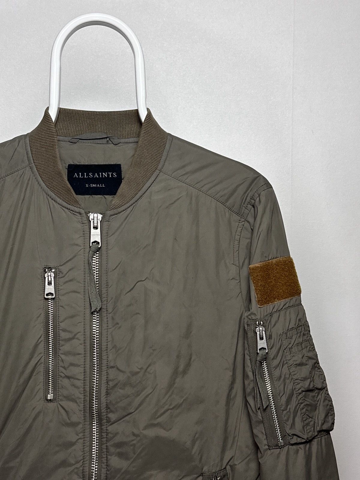Allsaints AllSaints Combat Bomber Zip Jacket Size XS Size US XS / EU 42 / 0 - 3 Thumbnail