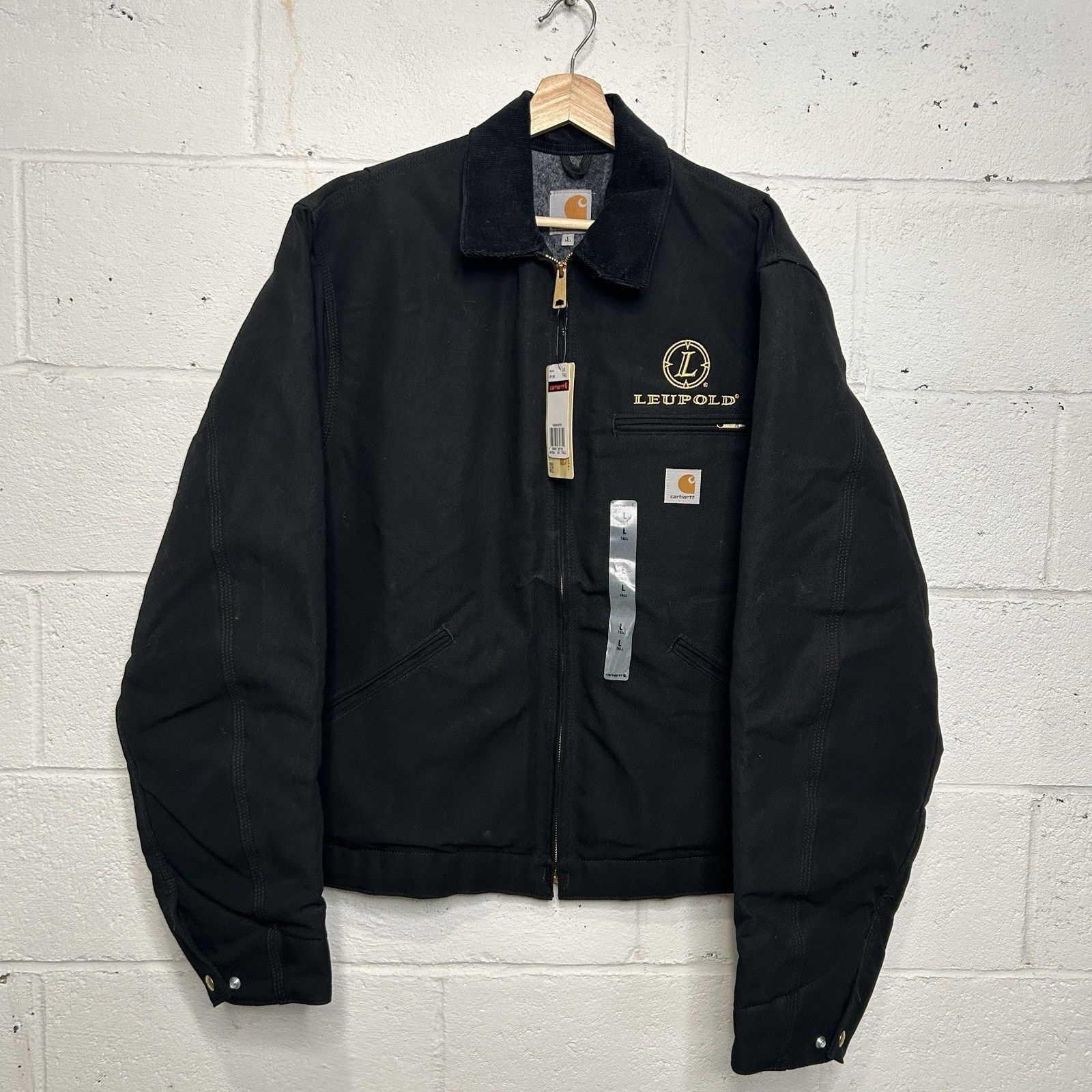 Carhartt Y2K Carhartt Blanket-Lined Detroit Jacket “Black” Leupold Size US L / EU 52-54 / 3 - 1 Thumbnail