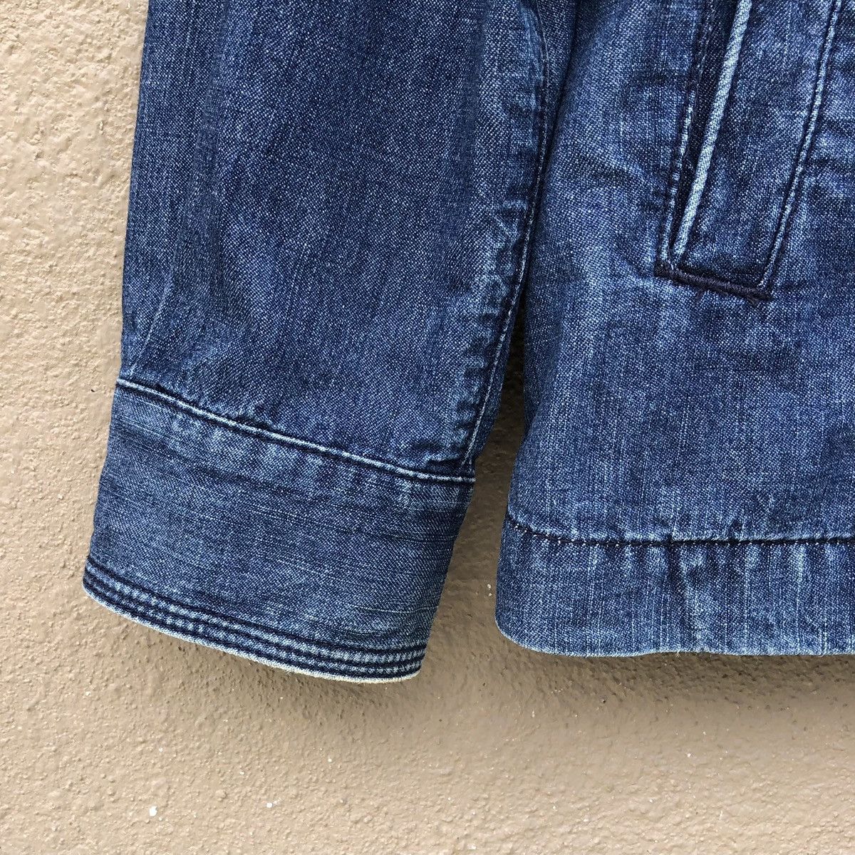 Vintage Vintage Crocodile Denim Zipper Jacket Size US M / EU 48-50 / 2 - 11 Thumbnail