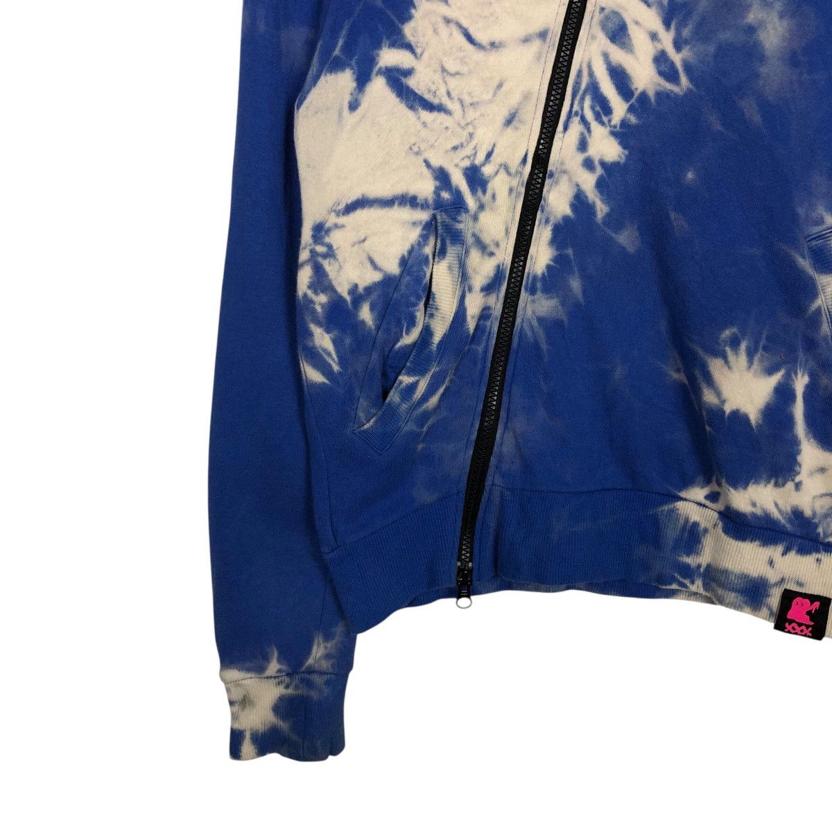 Hysteric Glamour 📌Zipper Hoodie Acid Wash Style Galaxxxy Rare Size US M / EU 48-50 / 2 - 5 Thumbnail