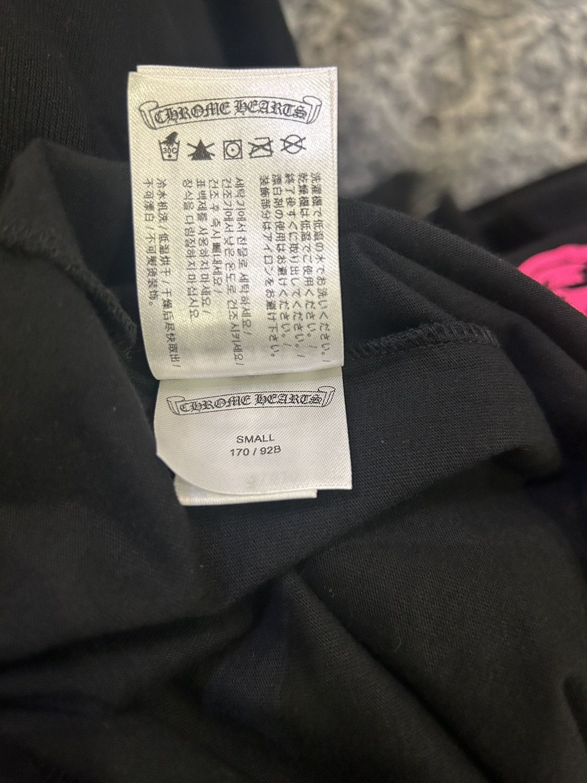 Chrome Hearts Chrome Hearts Pink Foti Long Sleeve T Shirt Size US S / EU 44-46 / 1 - 11 Thumbnail