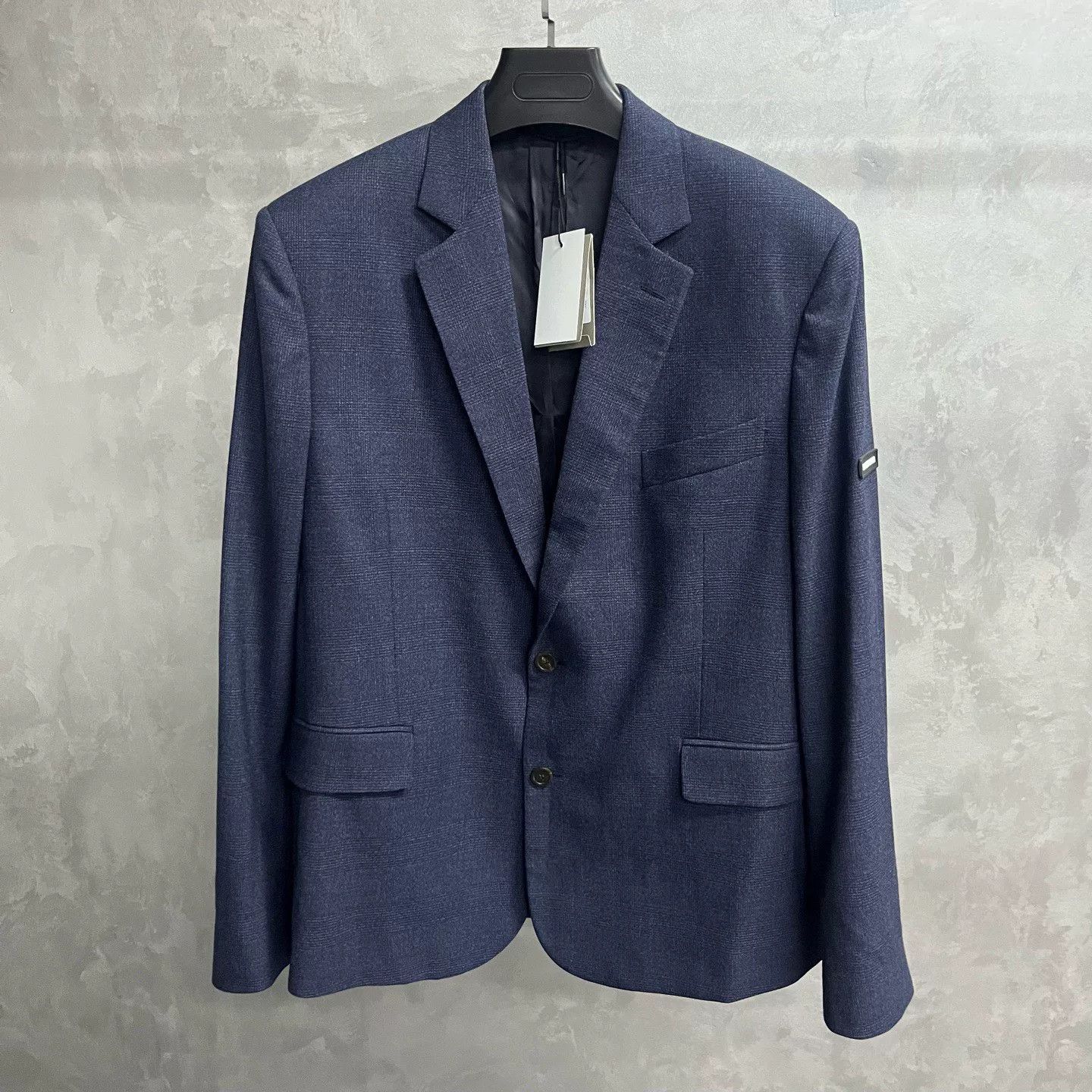 Balenciaga Balenciaga Formal Wool Blue Suit 40r Men Size 40R - 1 Thumbnail