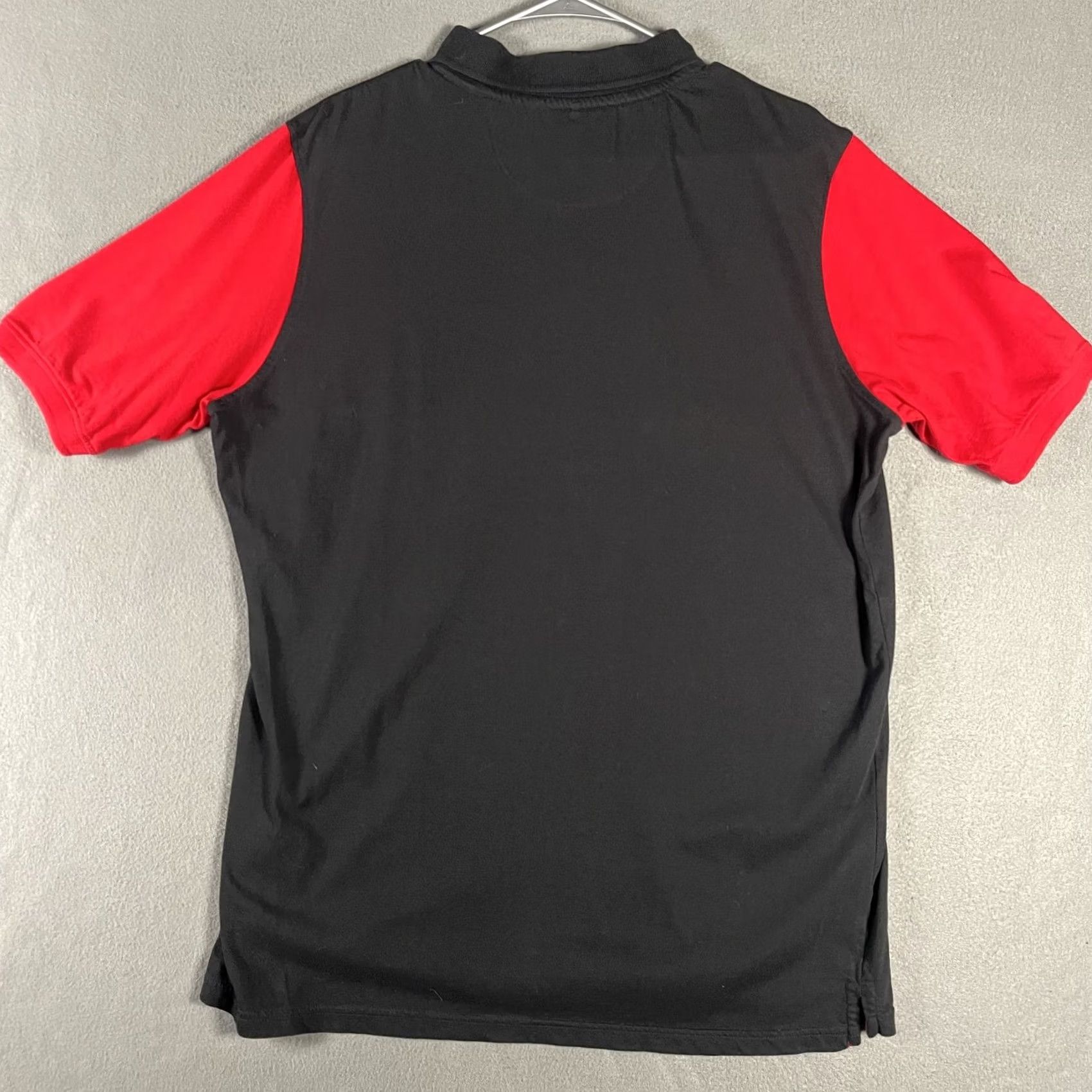 Fila Fila Polo Shirt Mens Large Colorblock Black Red Short Sleeve Tennis Athletic Logo Size US L / EU 52-54 / 3 - 3 Thumbnail