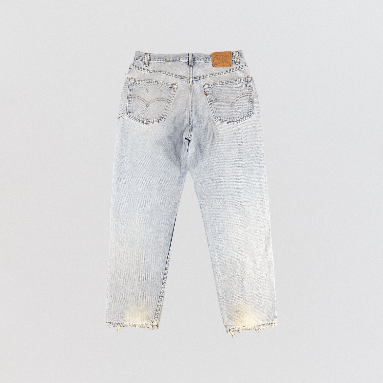 Levi's × Vintage Vintage 90s Light Wash Levis 550 Jeans-JM1189 Size US 36 / EU 52 - 2 Thumbnail