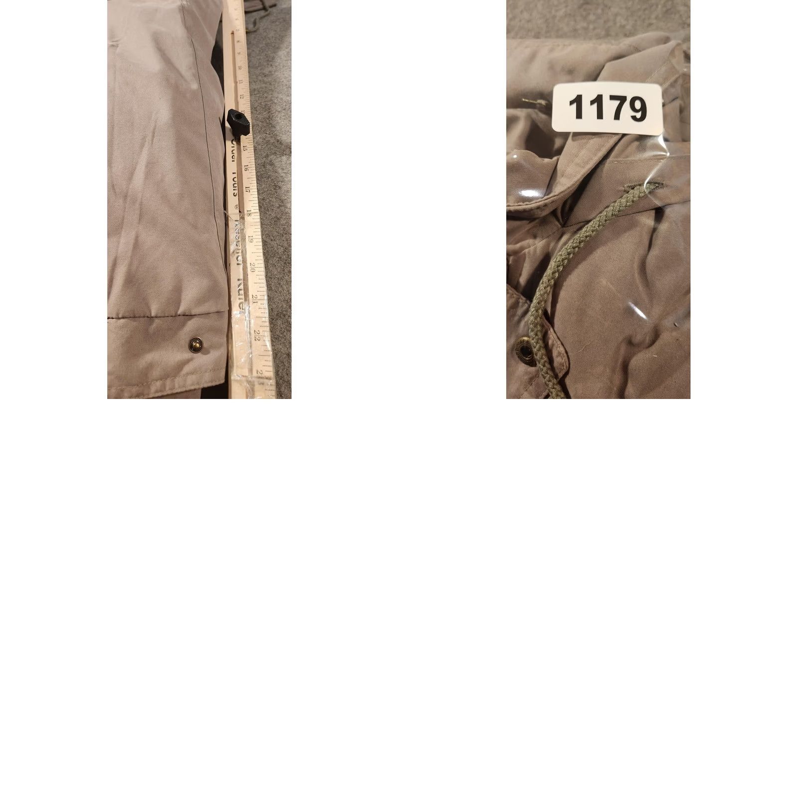 Vintage VINTAGE TravelSmith Coat Mens Large Beige Hooded Parka Zip Pockets Hong Kong Size US L / EU 52-54 / 3 - 8 Thumbnail