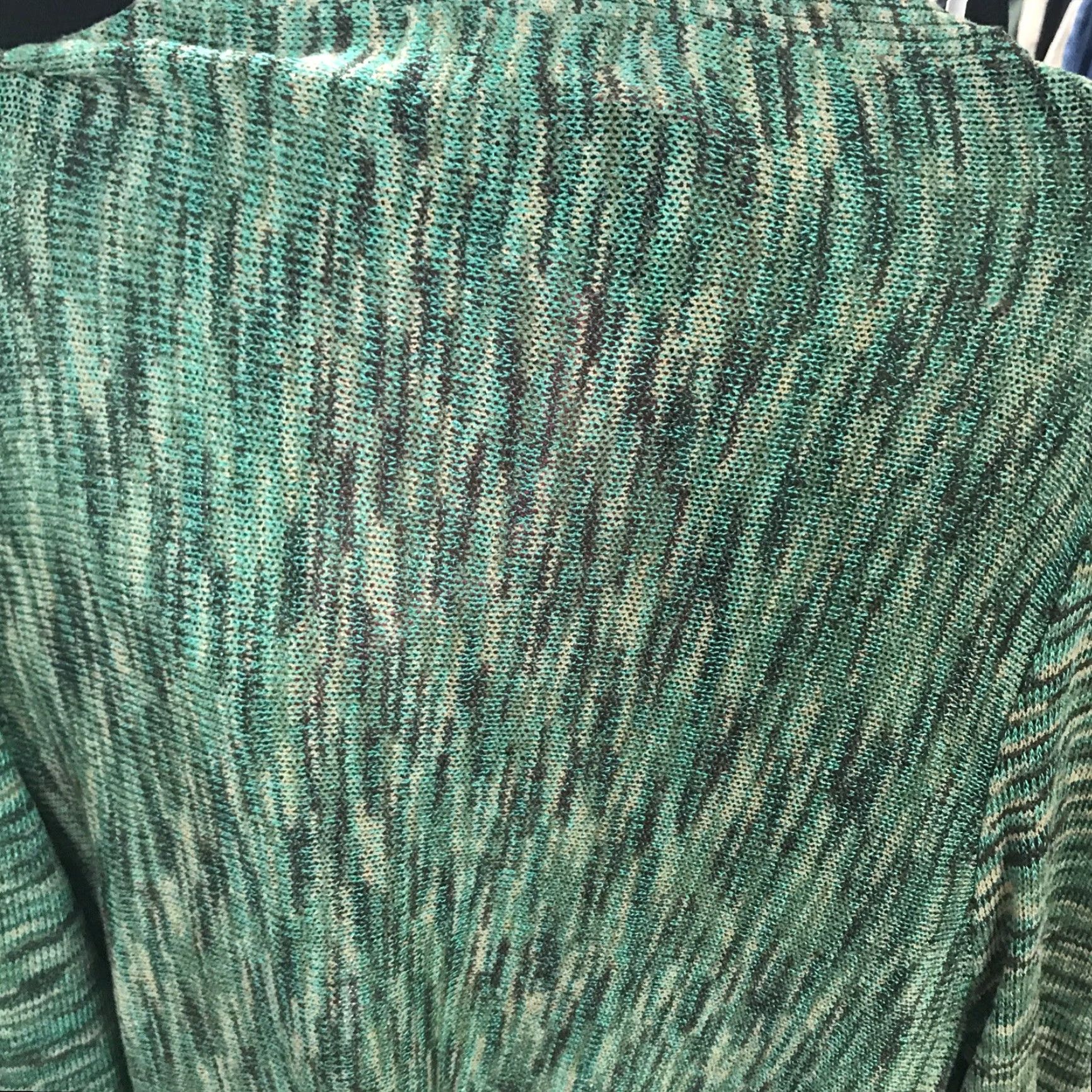 Vintage Kaktus Green Open Knit Lightweight Cardigan Sweater XL Women Long Sleeve Open-Knit Size XL / US 12-14 / IT 48-50 - 4 Thumbnail