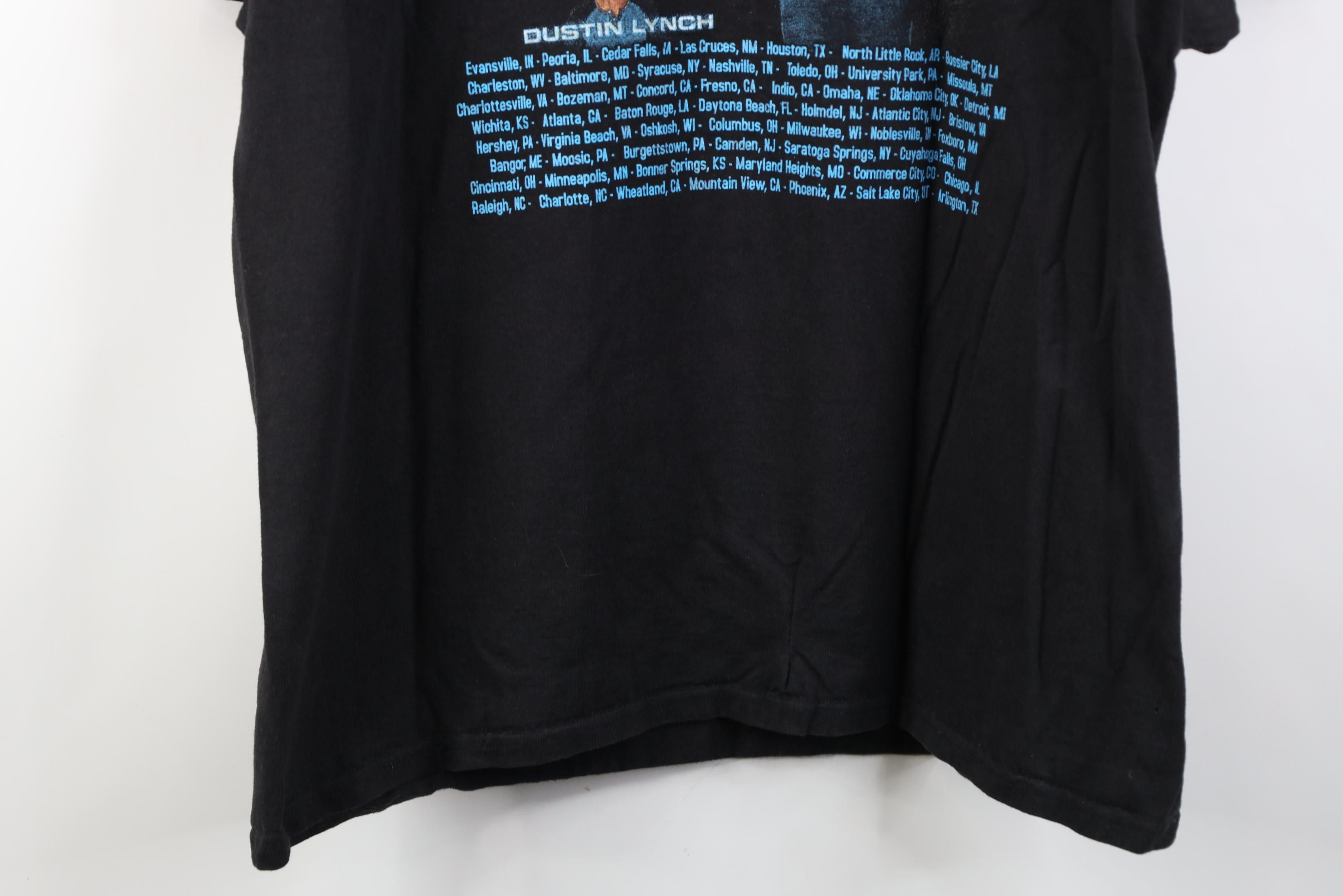 Vintage Y2K The Lights Tour Luke Bryan Band T-Shirt Jack Daniels Size US XL / EU 56 / 4 - 14 Thumbnail