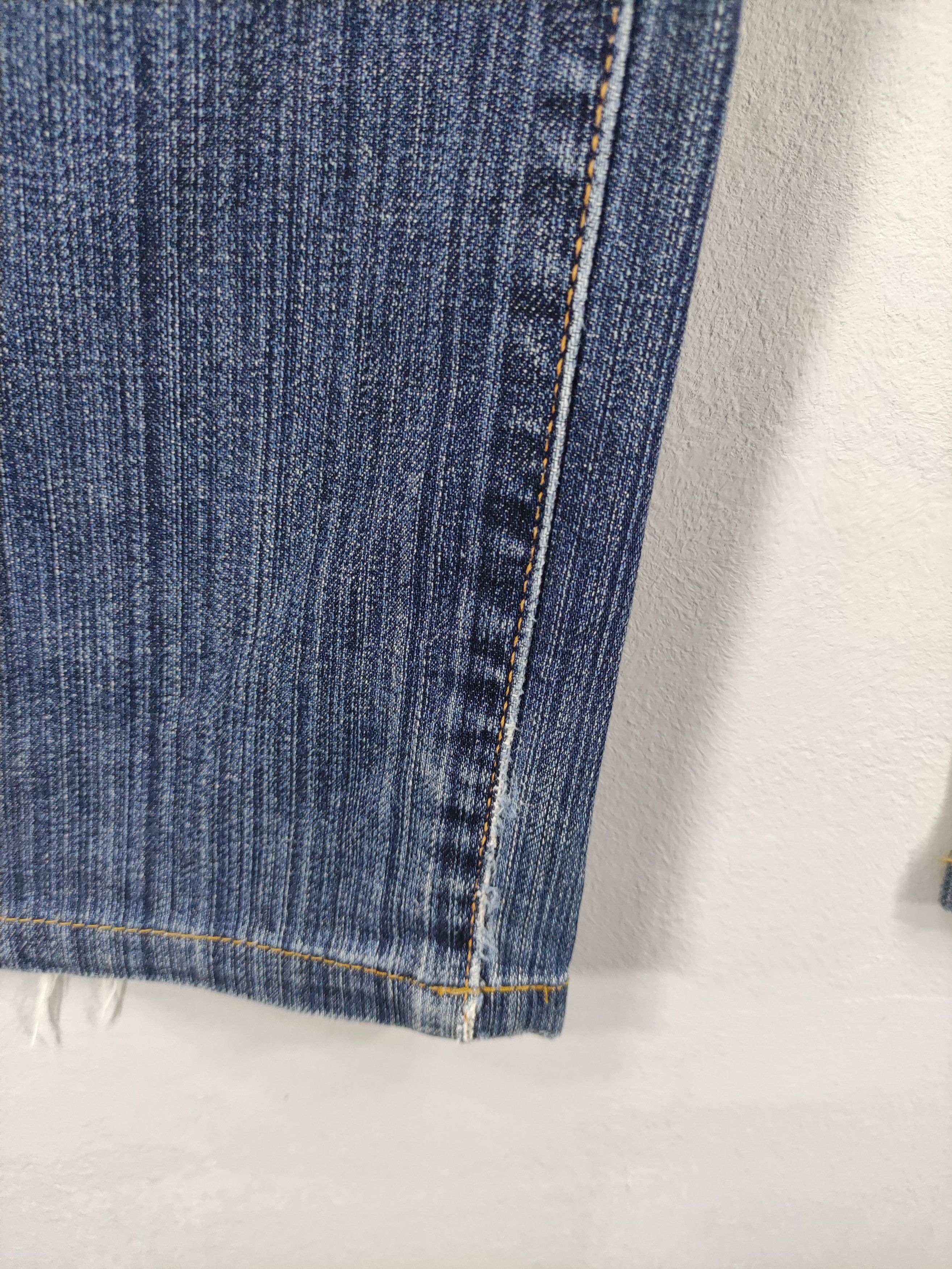 Wrangler Vintage Wrangle 403 Soft-Flex Distressed Denim Jeans Size US 30 / EU 46 - 5 Thumbnail