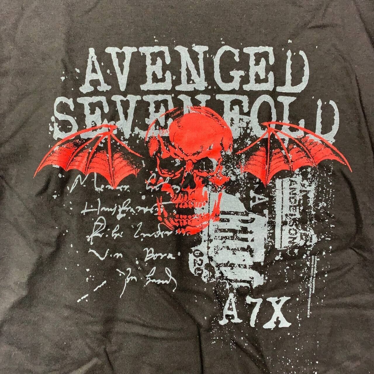 Alstyle Vintage Avenged Sevenfold Small Alstyle Casual T-Shirt Black Size US S / EU 44-46 / 1 - 2 Thumbnail