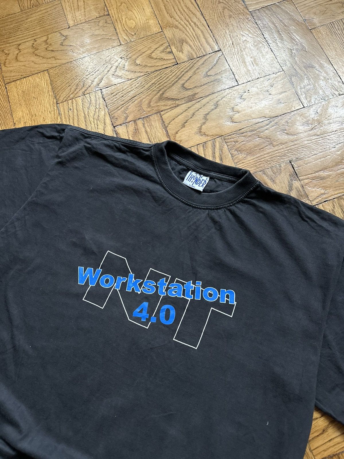 Microsoft × Vintage Vintage Microsoft Windows NT 4.0 T Shirt Size US XL / EU 56 / 4 - 4 Thumbnail