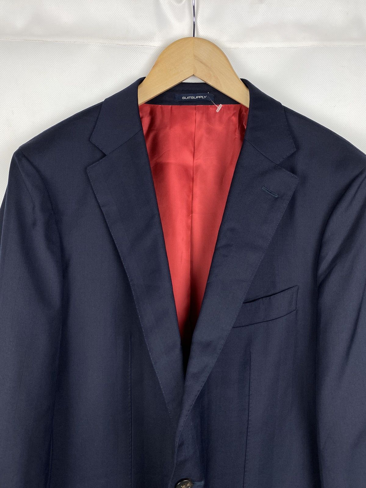 Suitsupply Suitsupply Carlo Barbera men’s pure wool S130 blazer jacket Size 46R - 8 Thumbnail