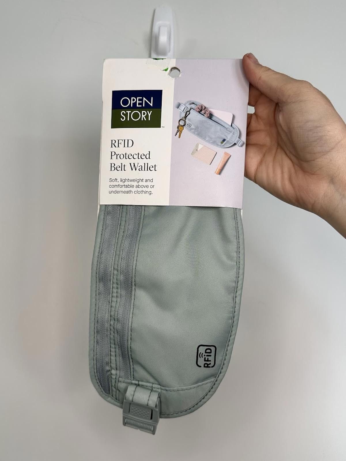 Other Open Story RFID Blocking Waist Pouch in Puritan Gray Size ONE SIZE - 1 Thumbnail