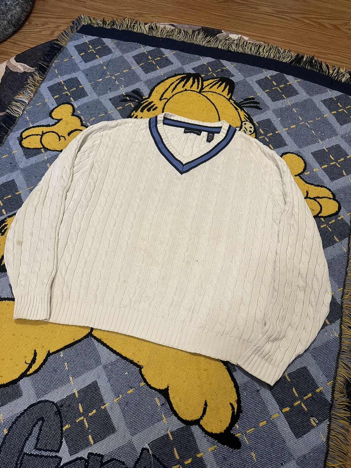 Grant Thomas Vintage Grant Thomas Cable Knit Sweater Size US XL / EU 56 / 4 - 2 Thumbnail