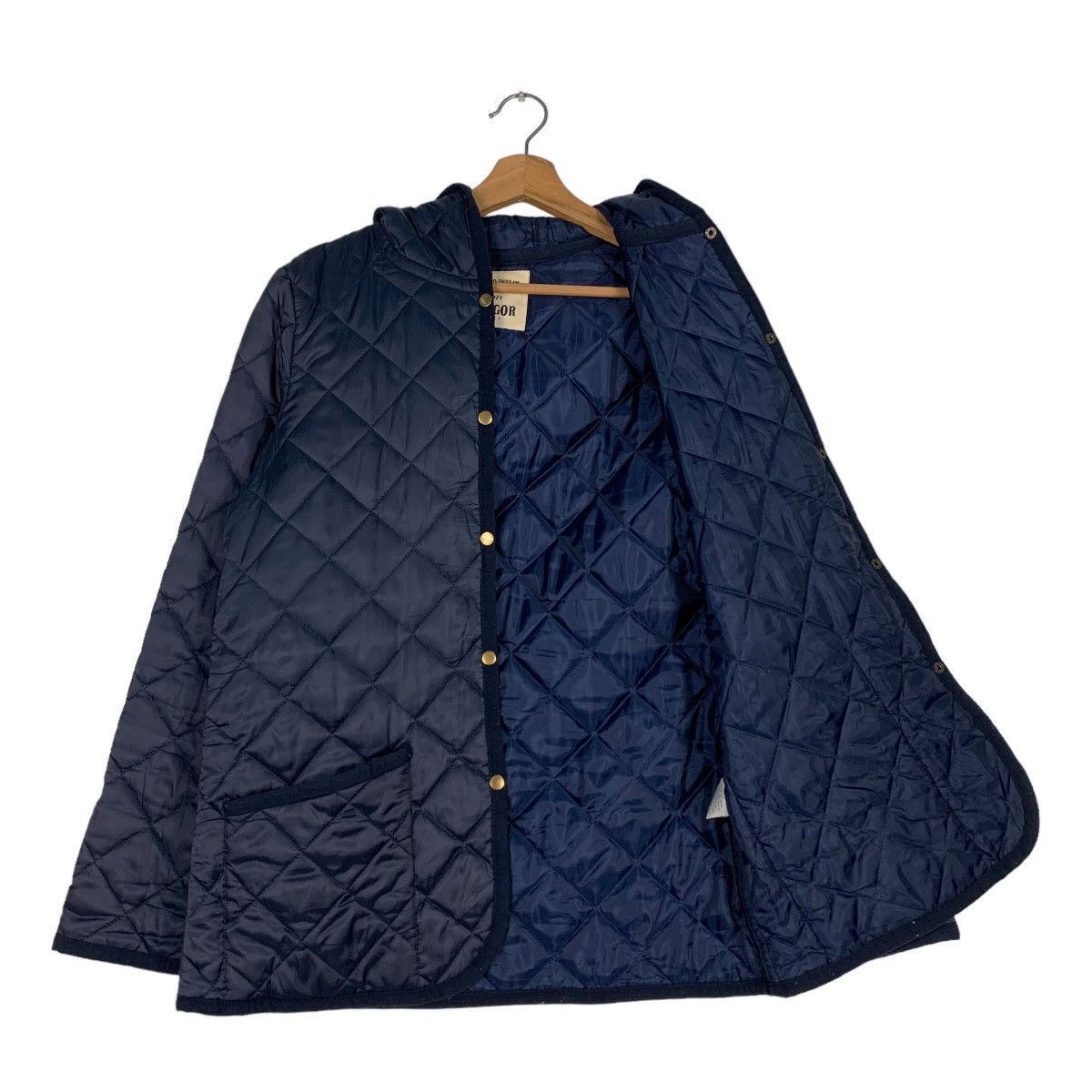 McGregor Mcgregor Classic Hooded Quilted Jacket #0589-C27 Size US S / EU 44-46 / 1 - 9 Thumbnail