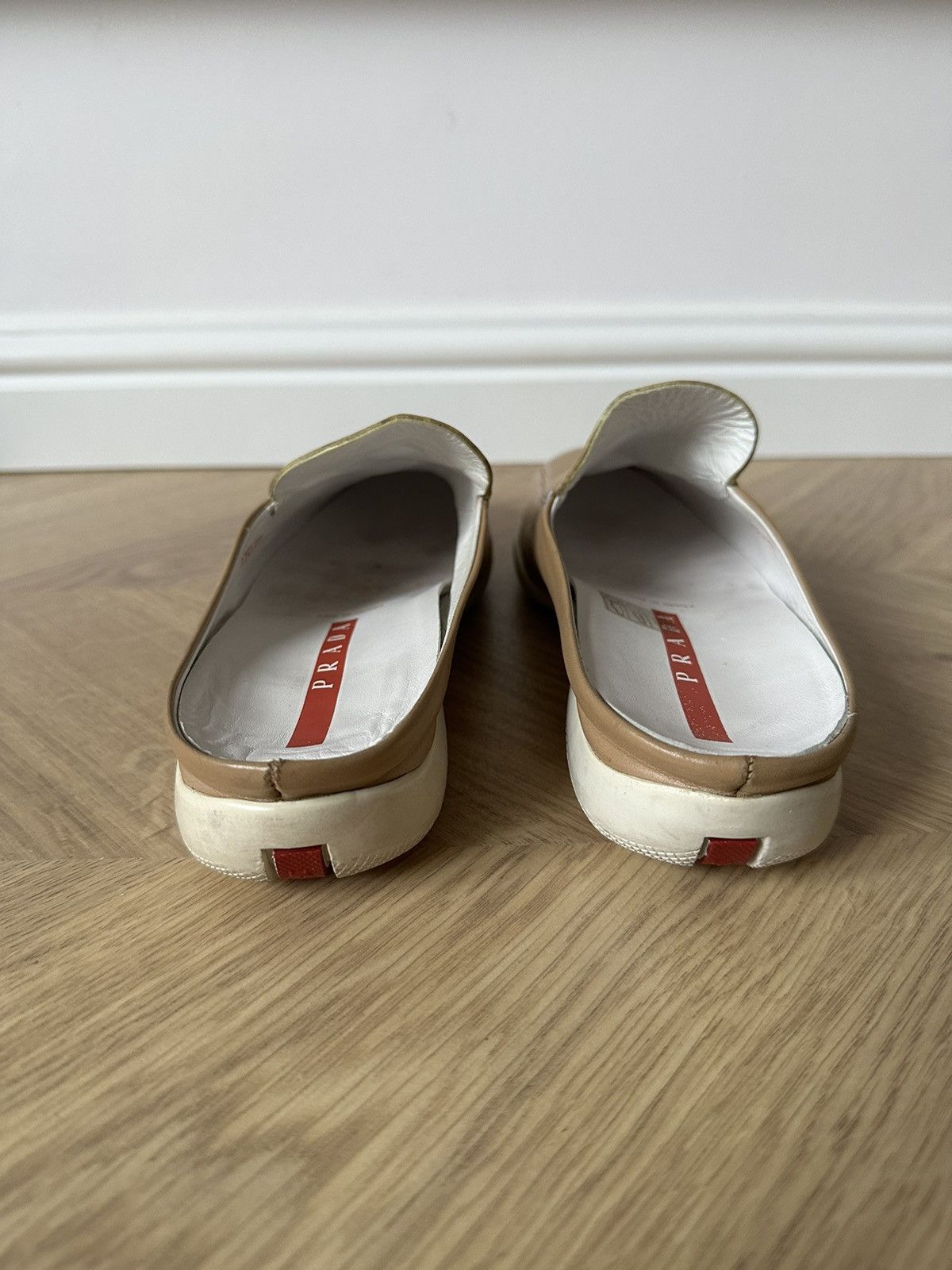 Prada Prada 00s Mules Slippers Slides Vintage Rare Size US 7 / IT 37 - 7 Thumbnail