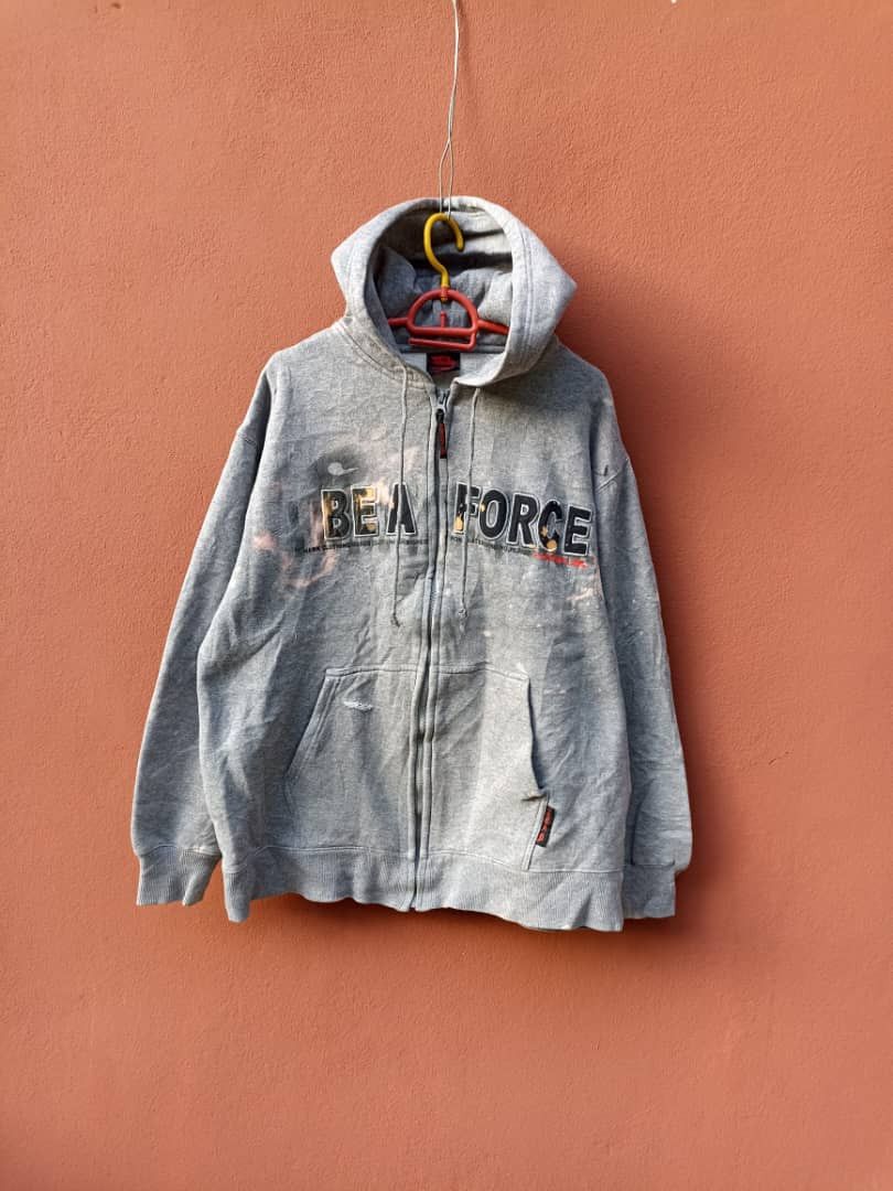 image of Bea Force Hoodie By Tony Hawk(Asid Wash) in Acid Wash Gray, Men's (Size Large)