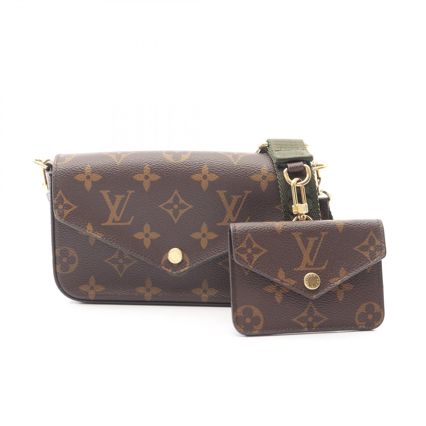 Louis Vuitton Louis Vuitton Louis Vuitton Multi Pochette Felicie Monogram shoulder bag Textile Shoulder Bag M80091 DUTY FREE for USA Size ONE SIZE - 1 Thumbnail