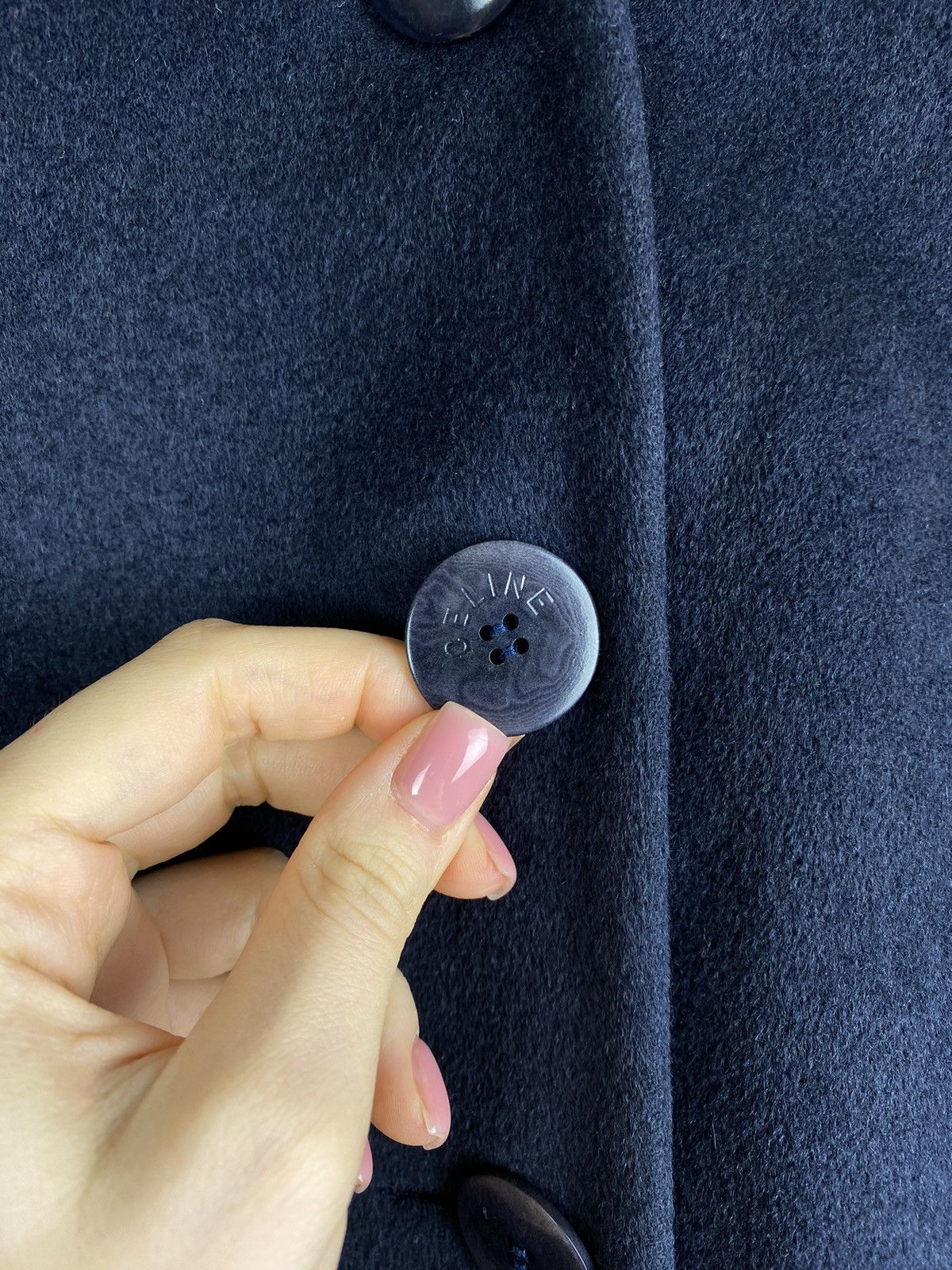 Celine Celine vintage ladies wool coat jacket size ~ 44 Size M / US 6-8 / IT 42-44 - 8 Thumbnail