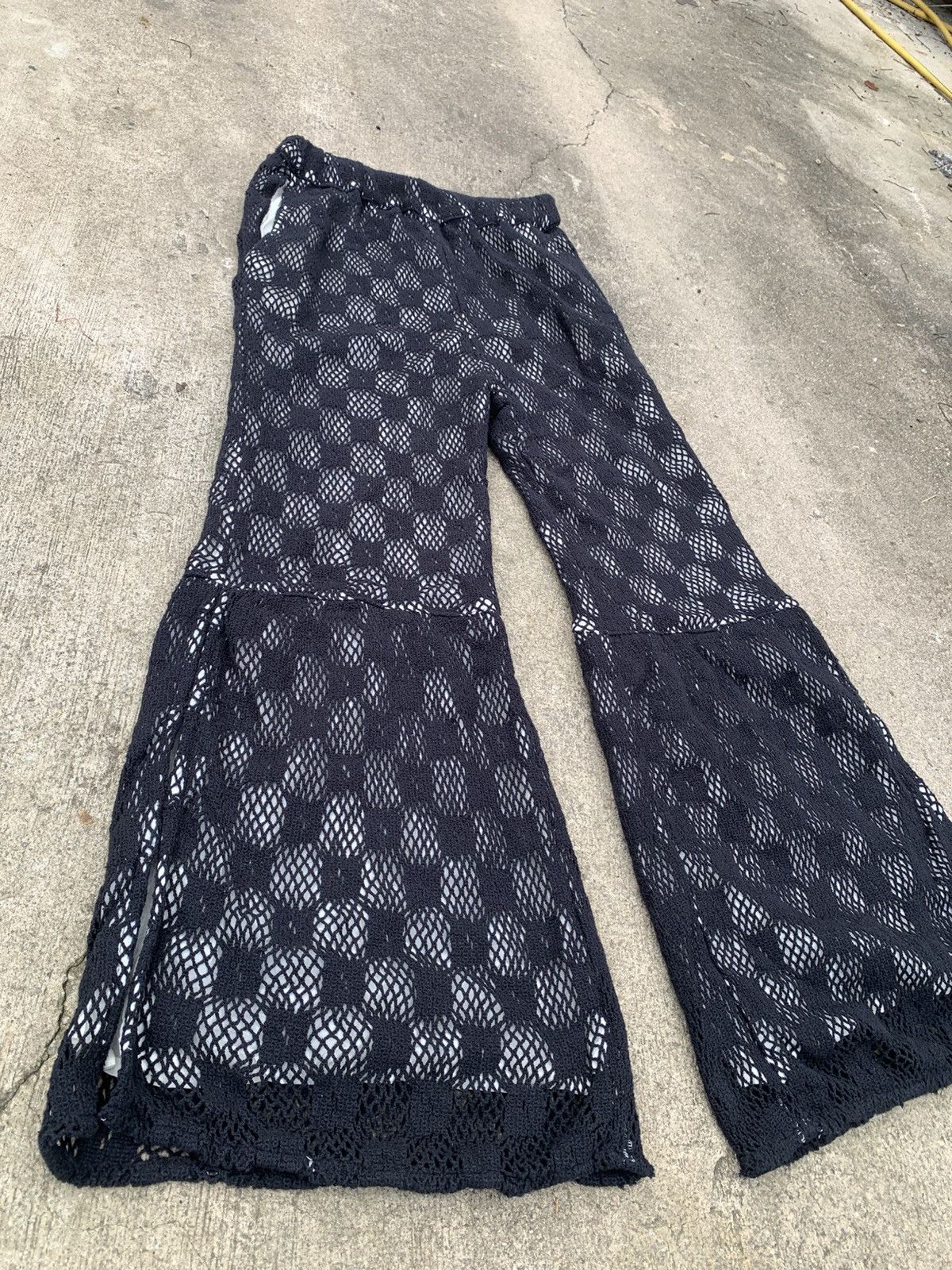 Ciaopanic steal 🔥flare ciaopanic mesh pants Size 30" / US 8 / IT 44 - 2 Thumbnail