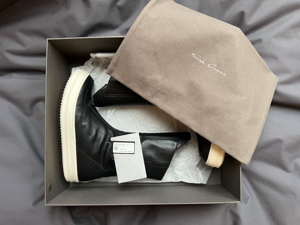 Rick Owens Rick Owens Moto Boots FW23 Size US 10.5 / EU 43-44 - 5 Thumbnail