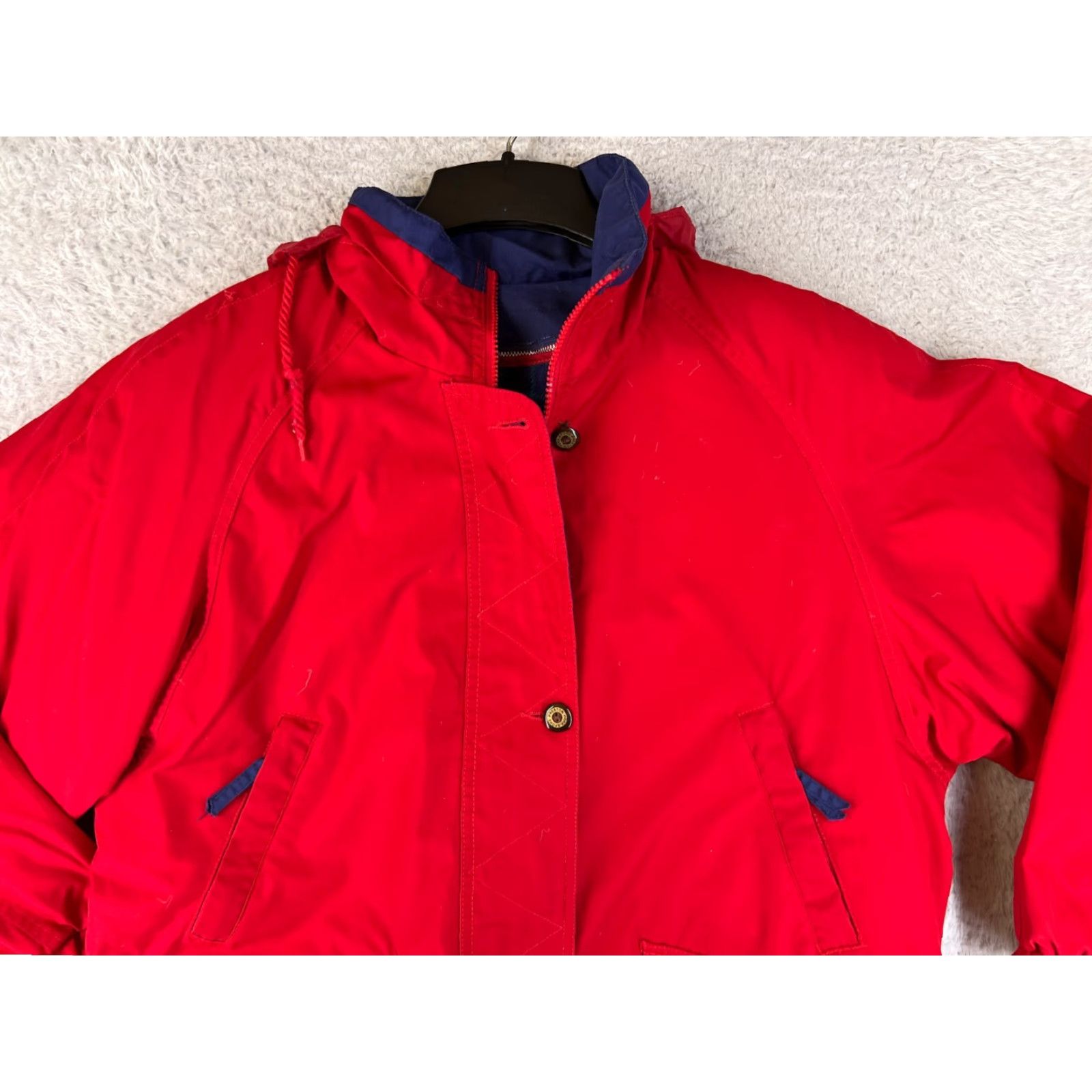 Preston & York Preston & York Jacket Men M Red Flannel Lined Hooded Pockets Snow Winter Insulat Size US M / EU 48-50 / 2 - 4 Thumbnail