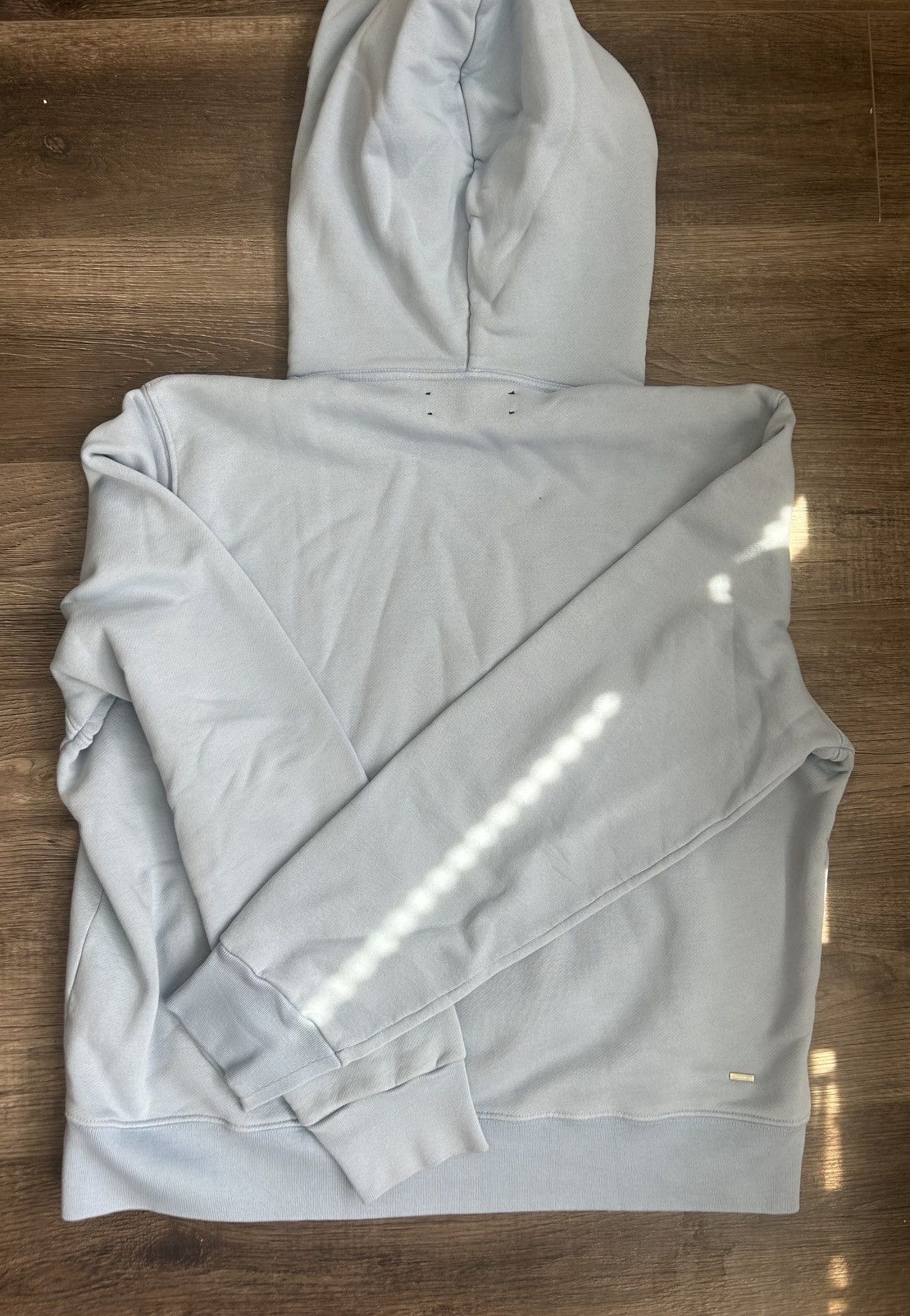 Amiri Amiri light blue hoodie tried on once Size US L / EU 52-54 / 3 - 6 Thumbnail