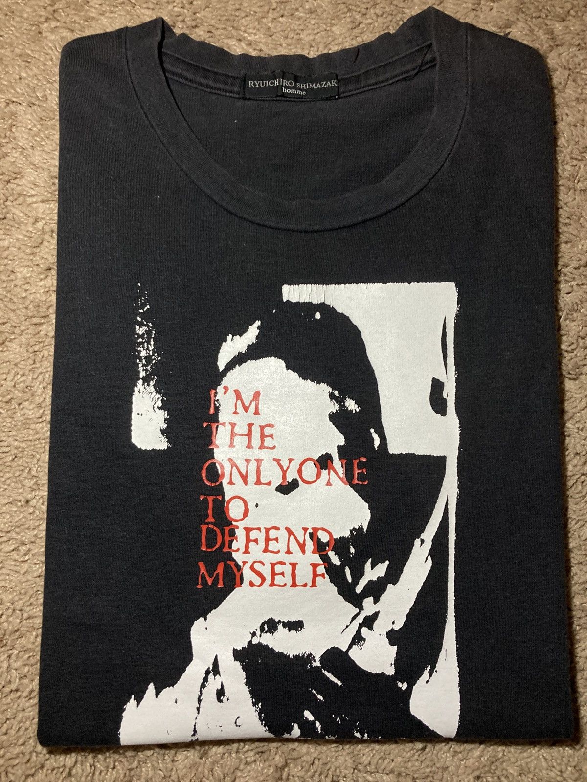 Ryuichiro Shimazaki 90s Ryuichiro Shimazaki Homme Defend Myself Horror Dead Punk Size US M / EU 48-50 / 2 - 1 Thumbnail