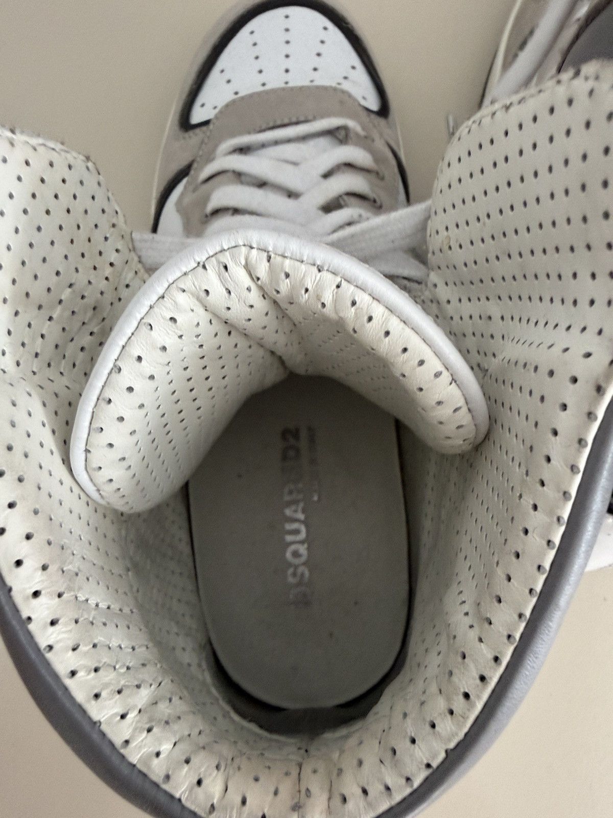 Dsquared2 Grey green high tops Size US 7.5 / EU 40-41 - 5 Thumbnail