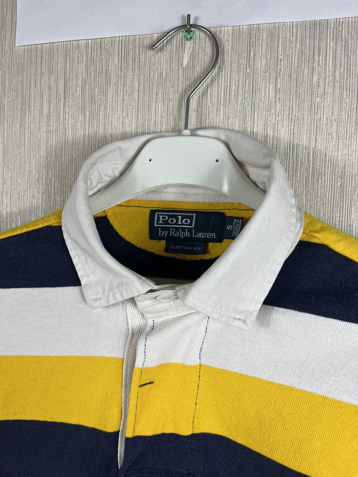 Polo Ralph Lauren × Ralph Lauren × Vintage Vintage 90s Polo Ralph Lauren rugby striped y2k long sleeve Size US S / EU 44-46 / 1 - 9 Thumbnail