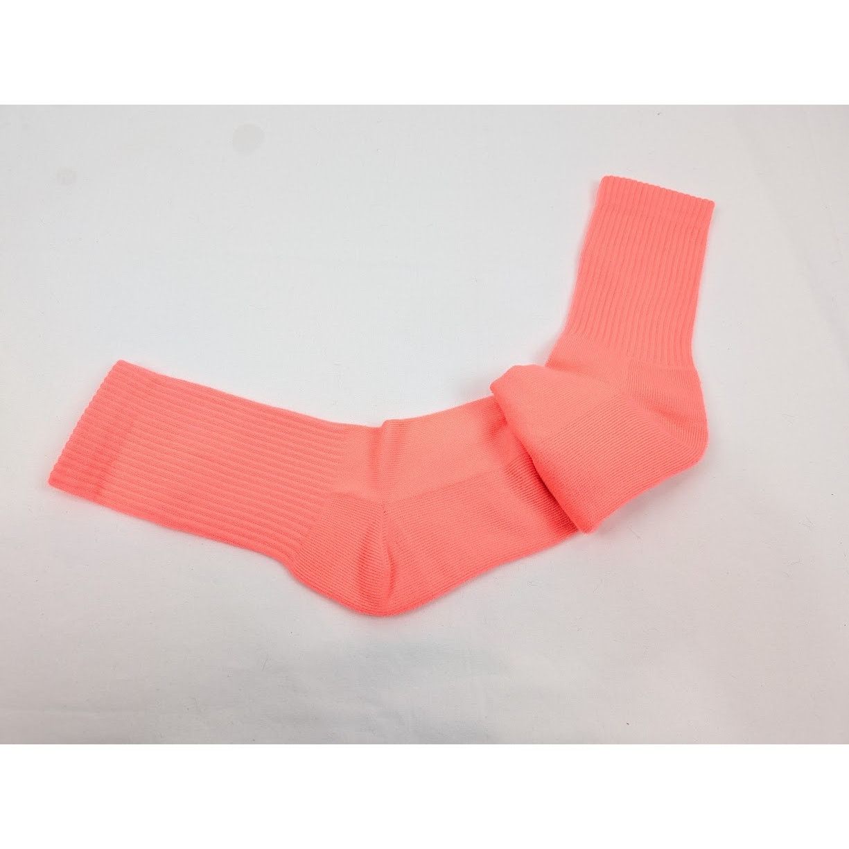 Balenciaga o1rshd1 Size: S / Fluo Cotton Sport Socks in Rose/Black Size ONE SIZE - 6 Thumbnail