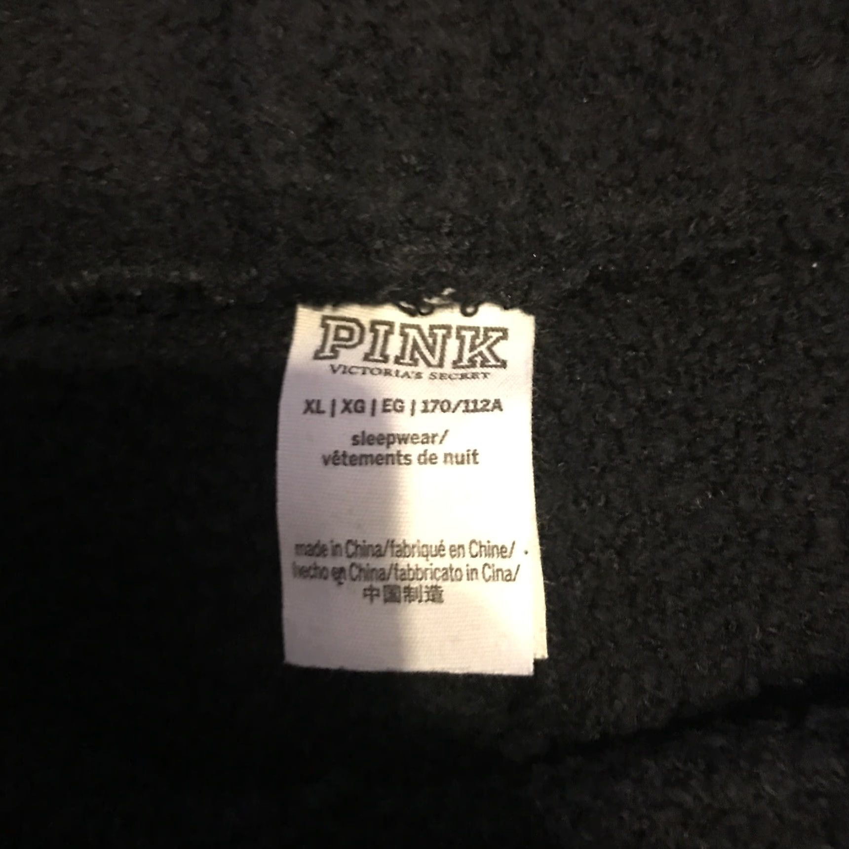Vintage PINK Victoria’s Secret Cozy Black Tank Top XL And Bottom XL Tank Top Women Sleeveless Round Neck Basic Pre-owned Size XL / US 12-14 / IT 48-50 - 4 Thumbnail