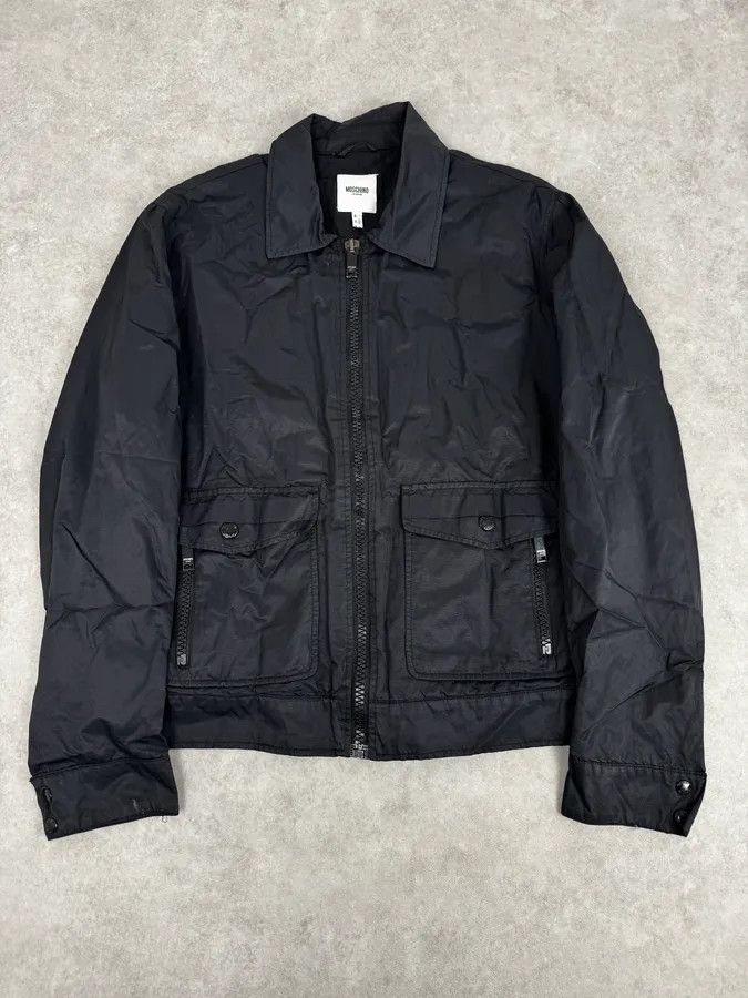 Moschino 2000s Moschino Navy Light Technical Jacket Size US M / EU 48-50 / 2 - 1 Thumbnail