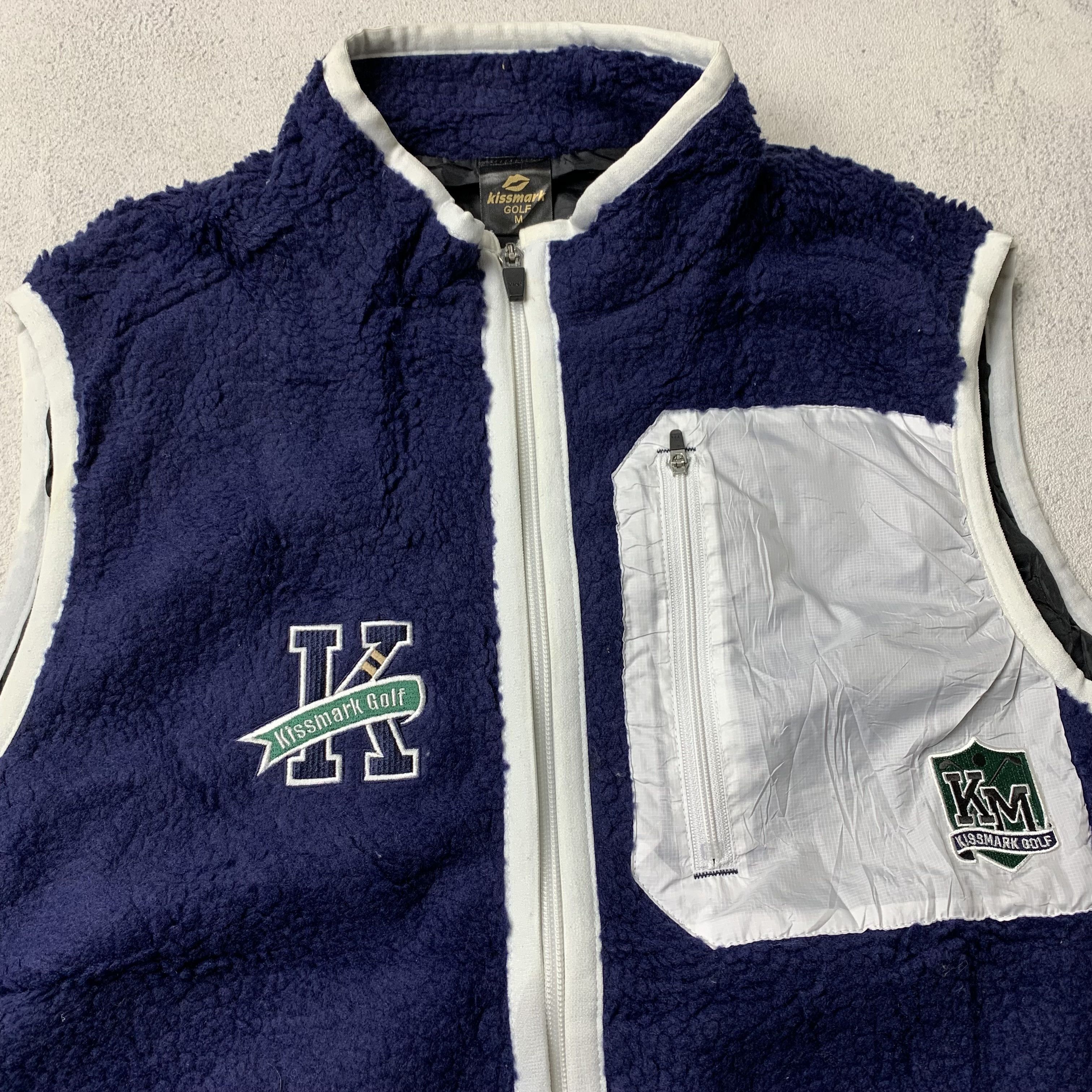 Vintage Kissmark Golf Fleece Vest Size US M / EU 48-50 / 2 - 3 Thumbnail