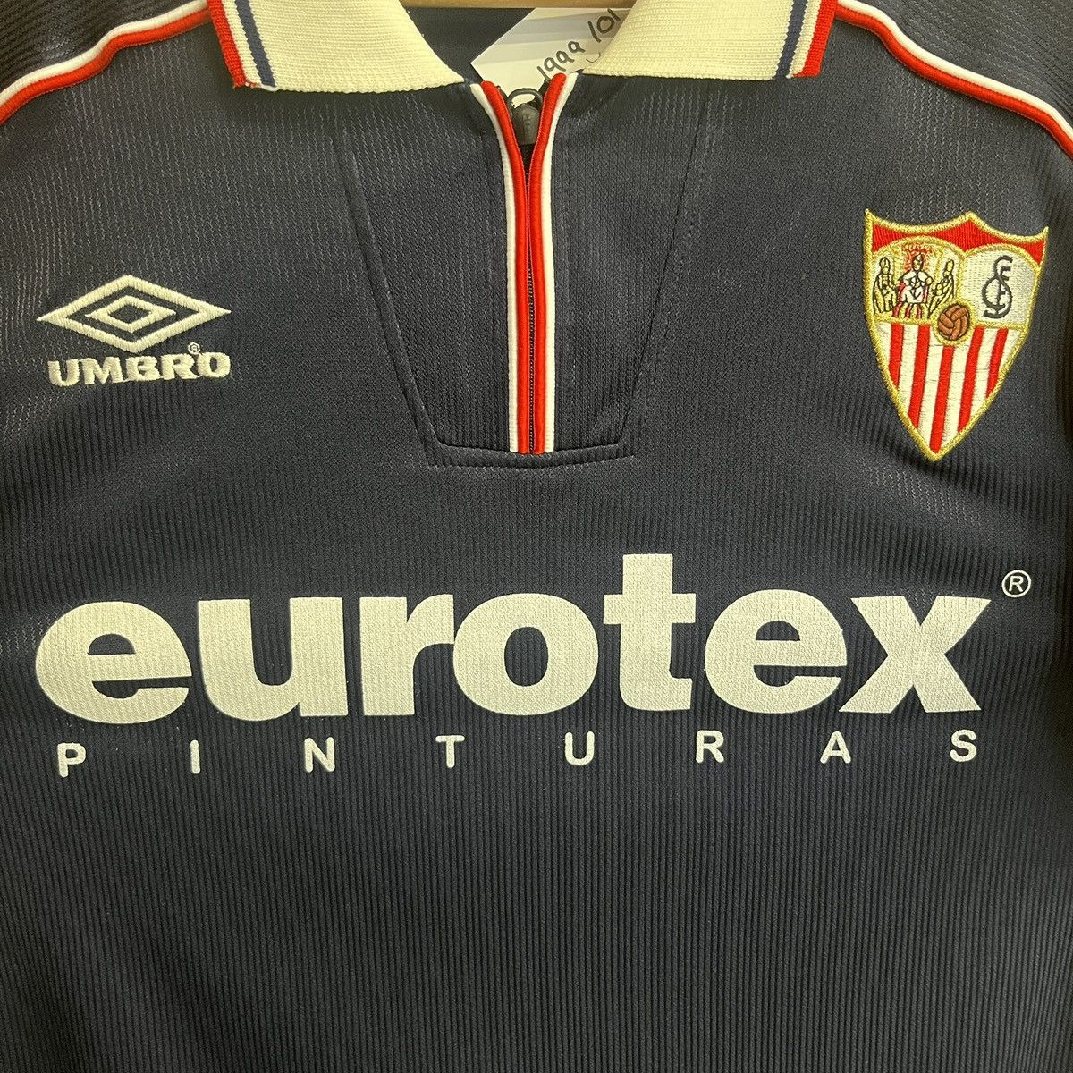 Umbro Vintage Sevilla FC 1999-01 Third Umbro Football Jersey Shirt Size US S / EU 44-46 / 1 - 5 Thumbnail
