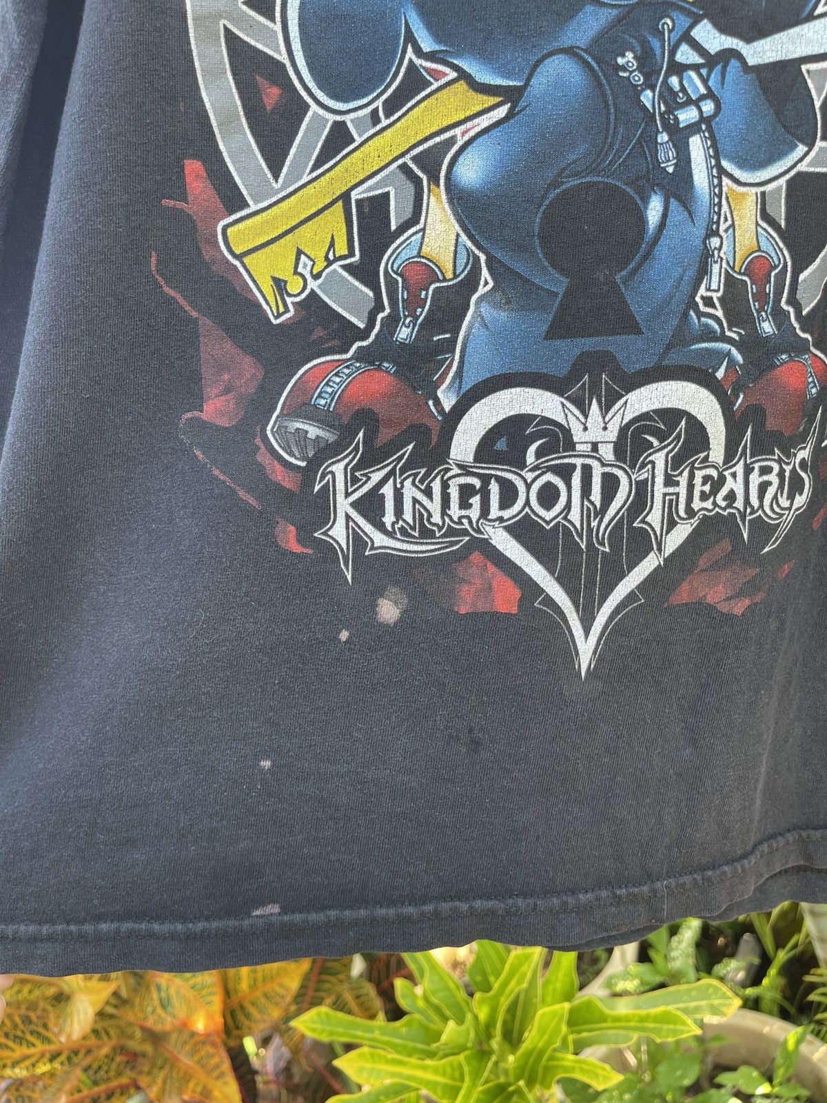 Beauty Beast Vintage y2k Disney🔥KINGDOM HEARTS🔥Full PRINT Faded Tee Size US L / EU 52-54 / 3 - 8 Thumbnail